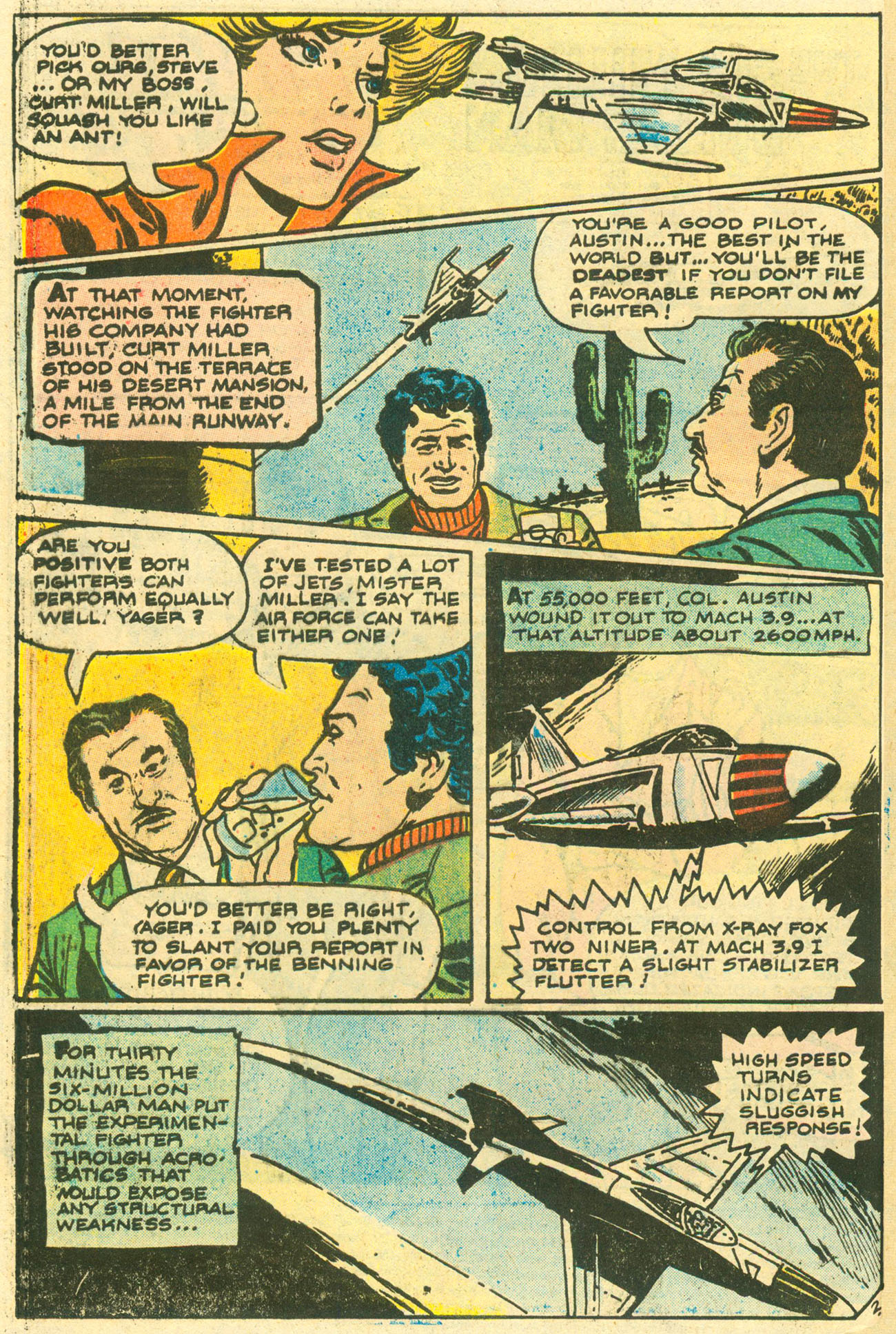 Read online The Six Million Dollar Man [comic] comic -  Issue #8 - 4