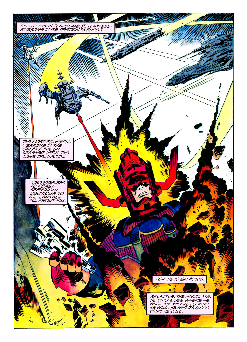 Read online Marvel Graphic Novel comic -  Issue #38 - Silver Surfer - Judgment Day - 28