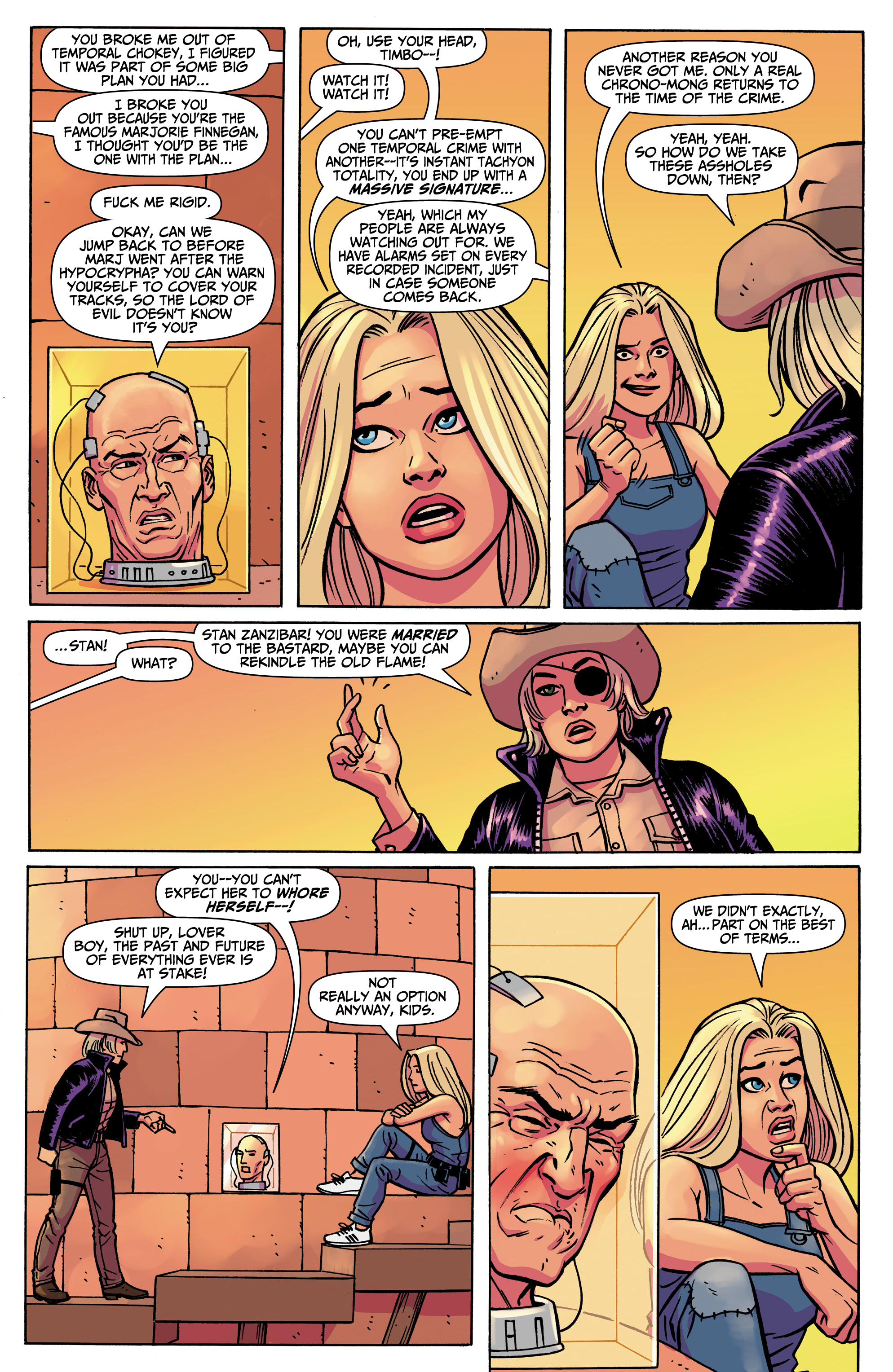 Read online Marjorie Finnegan, Temporal Criminal comic -  Issue #5 - 12