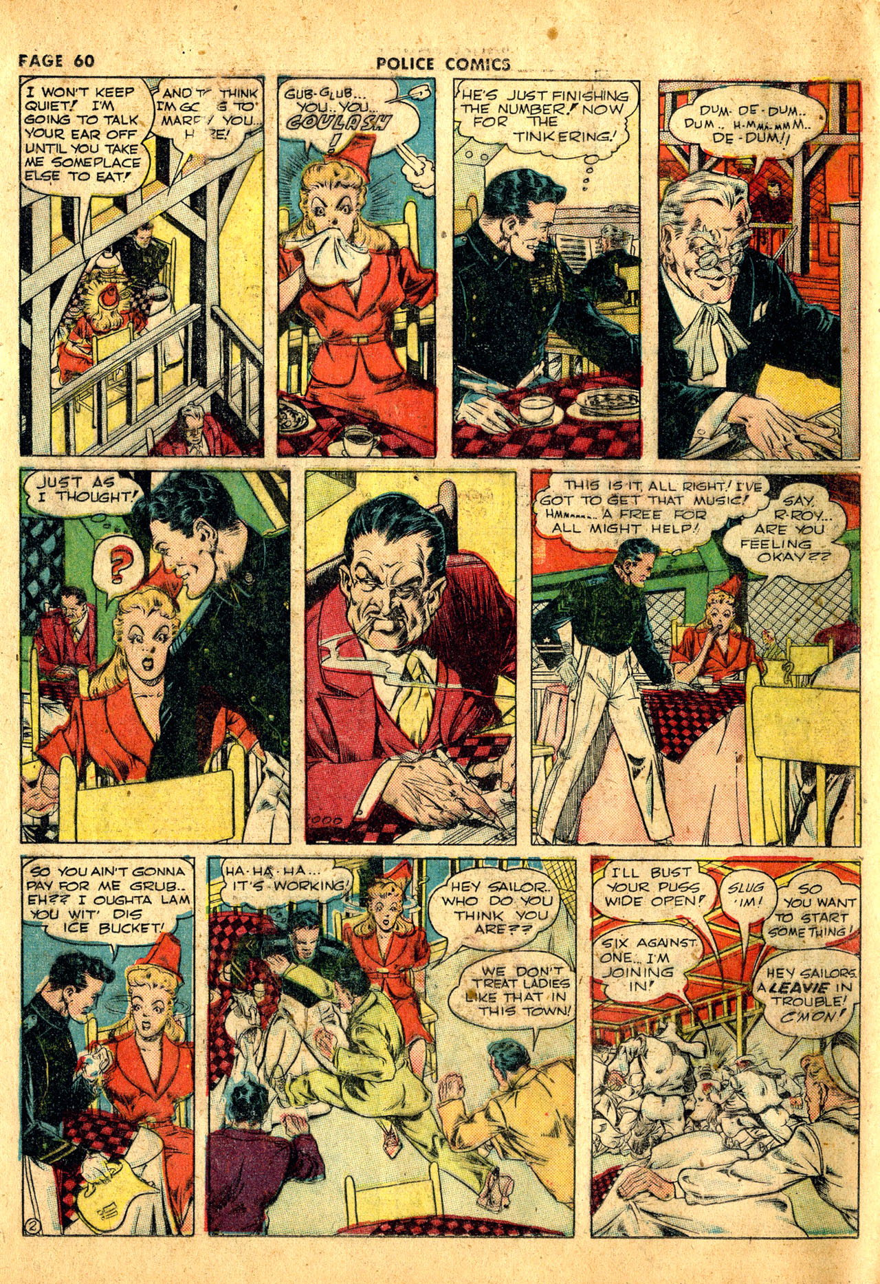 Read online Police Comics comic -  Issue #12 - 63