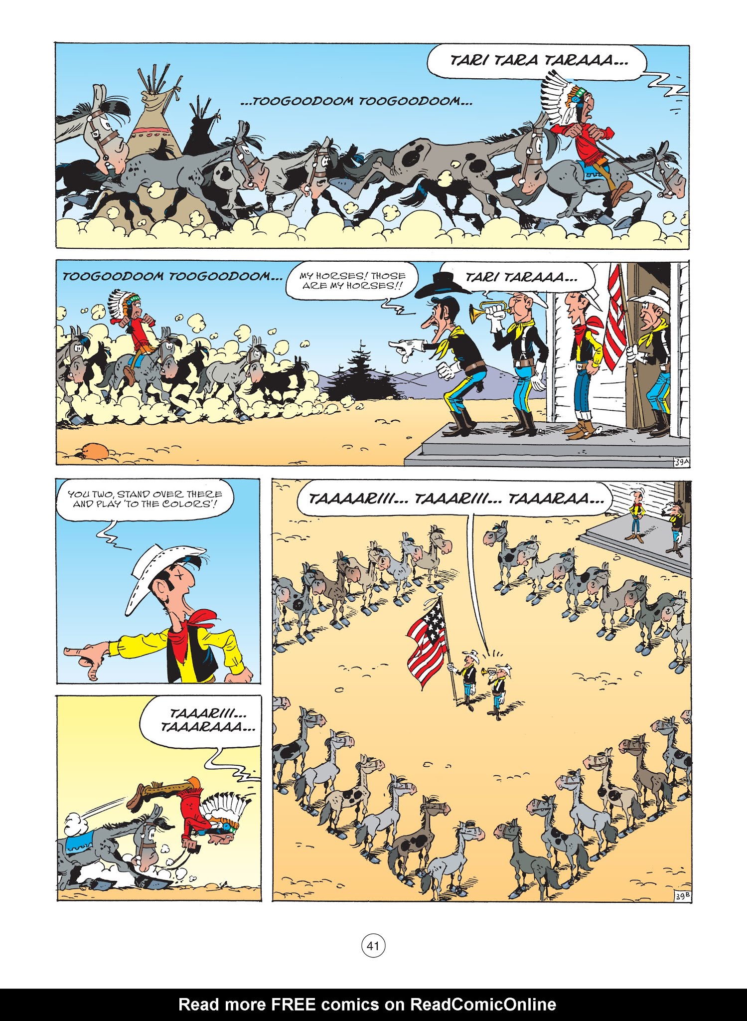 Read online A Lucky Luke Adventure comic -  Issue #67 - 42