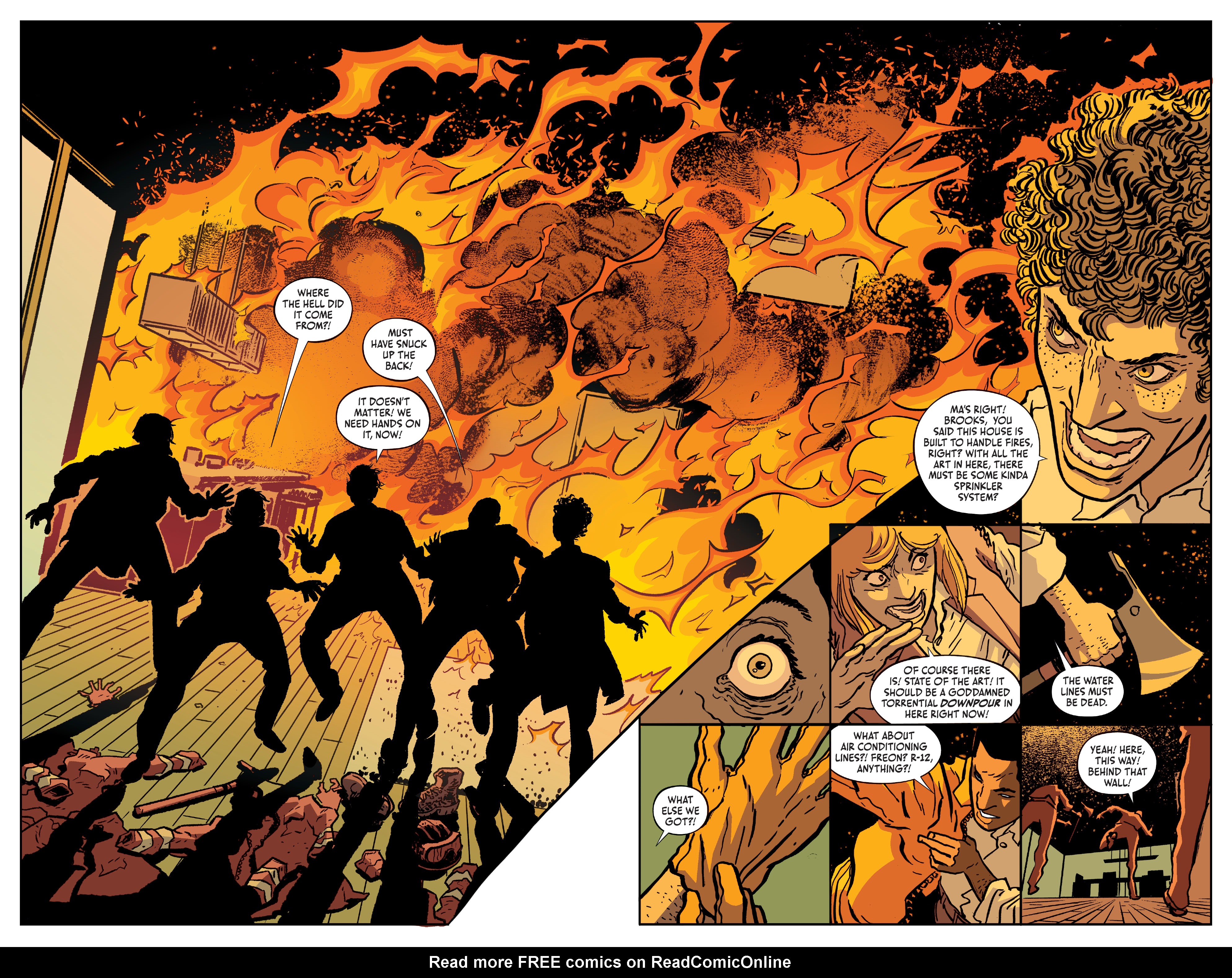 Read online Dark Spaces: Wildfire comic -  Issue #3 - 15