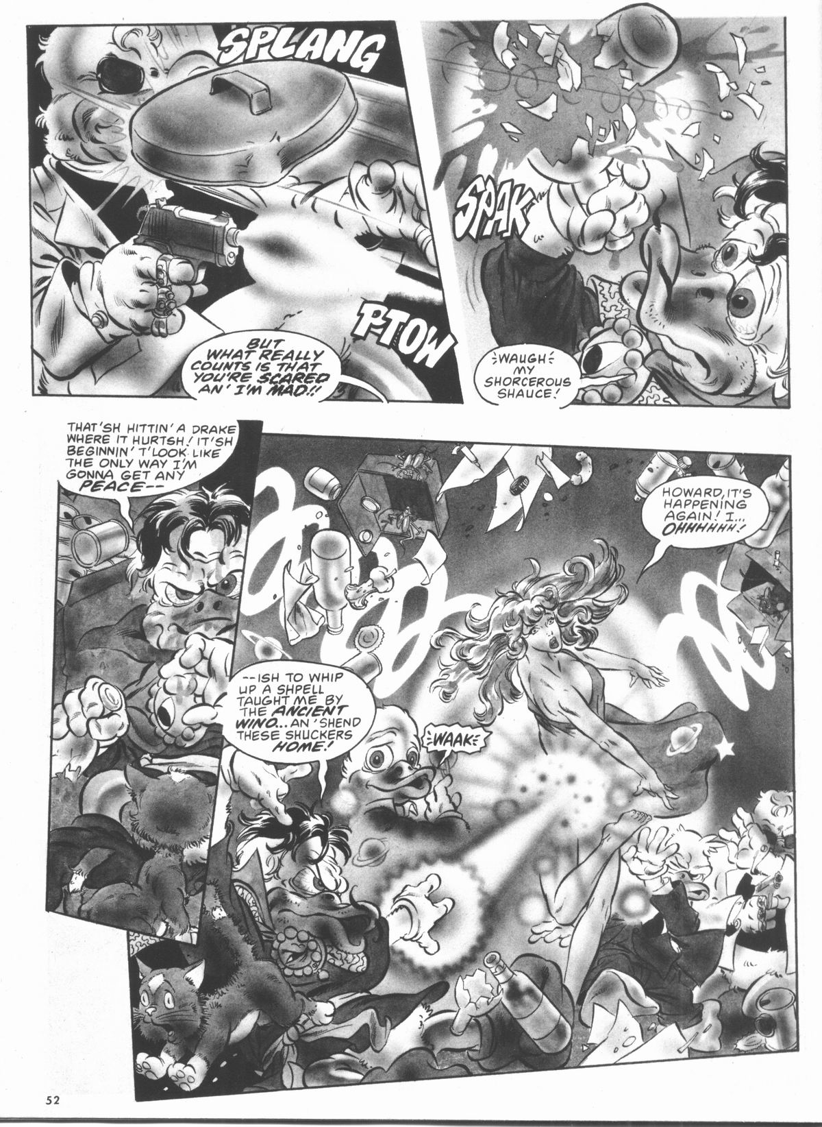 Read online Howard the Duck (1979) comic -  Issue #6 - 52
