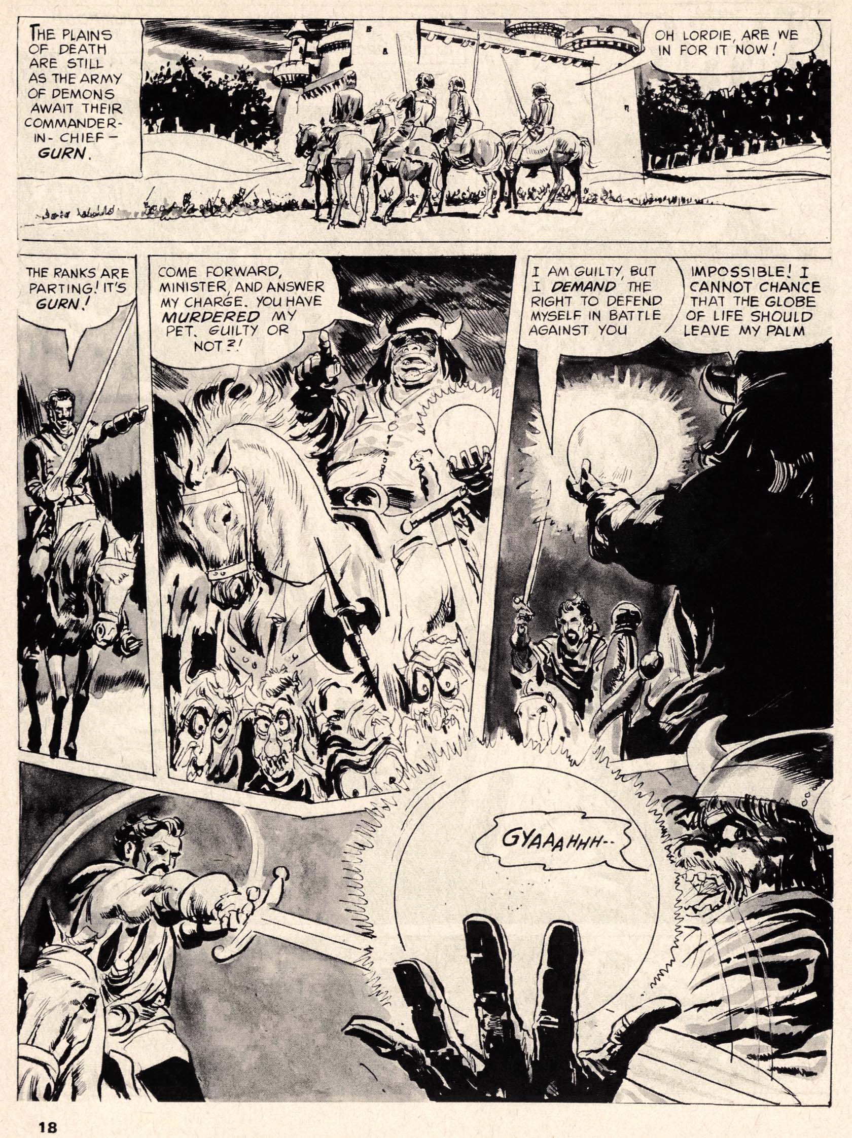 Read online Vampirella (1969) comic -  Issue #6 - 18