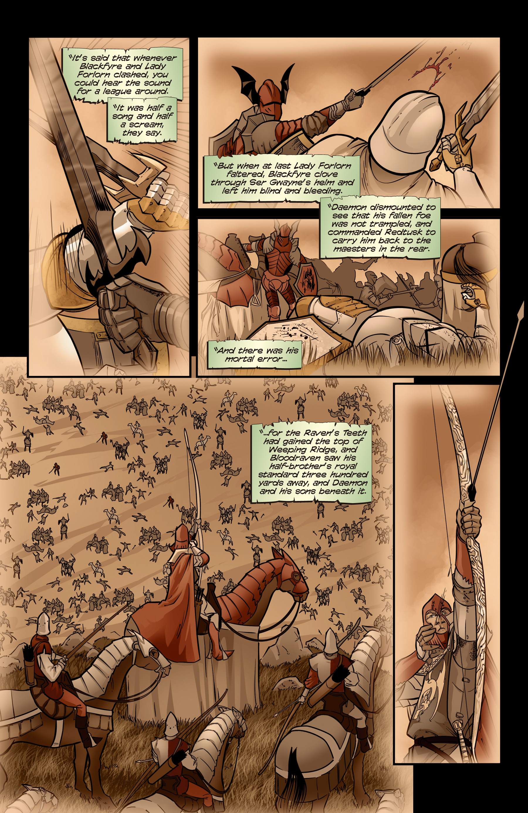 Read online The Sworn Sword: The Graphic Novel comic -  Issue # Full - 61
