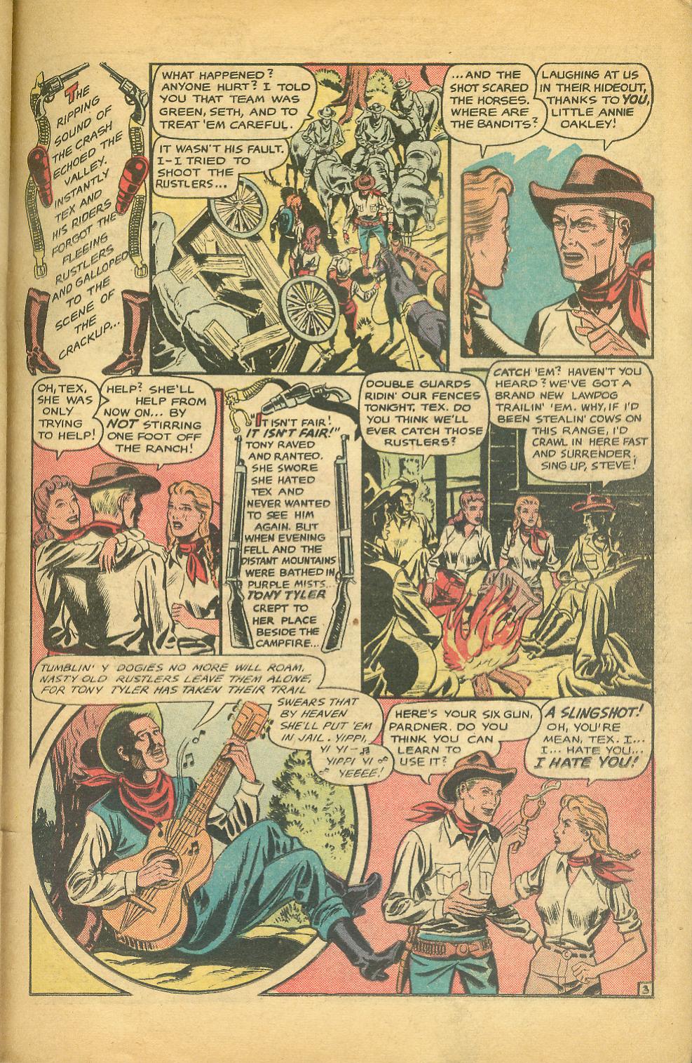Read online Cowgirl Romances (1950) comic -  Issue #2 - 34