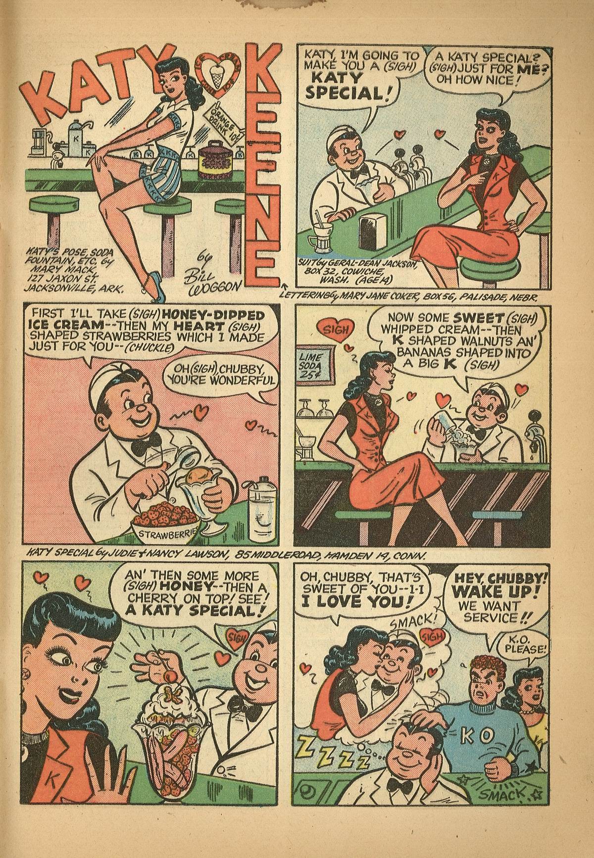 Read online Katy Keene (1949) comic -  Issue #16 - 27
