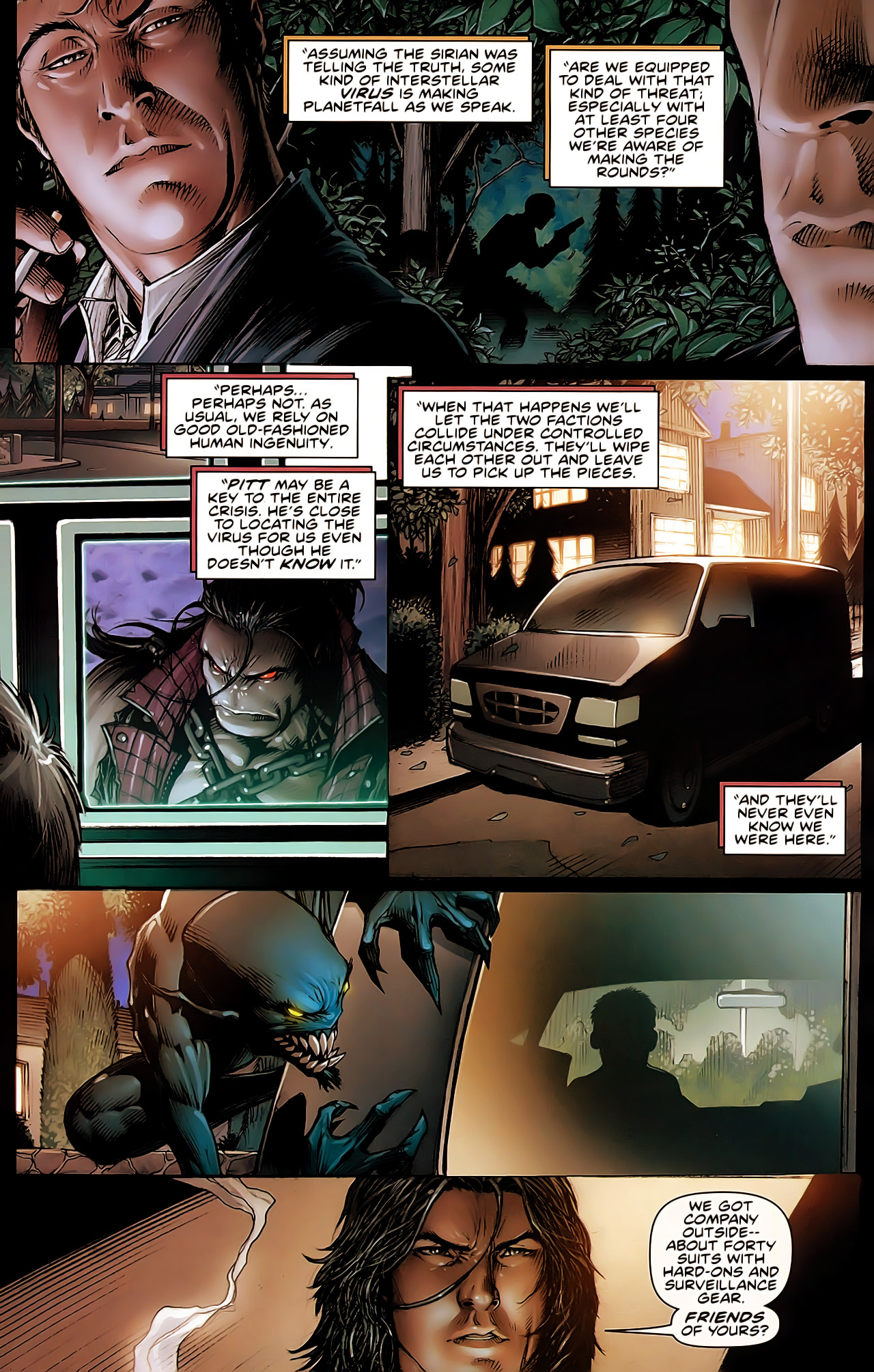 Read online The Darkness/Pitt comic -  Issue #2 - 11