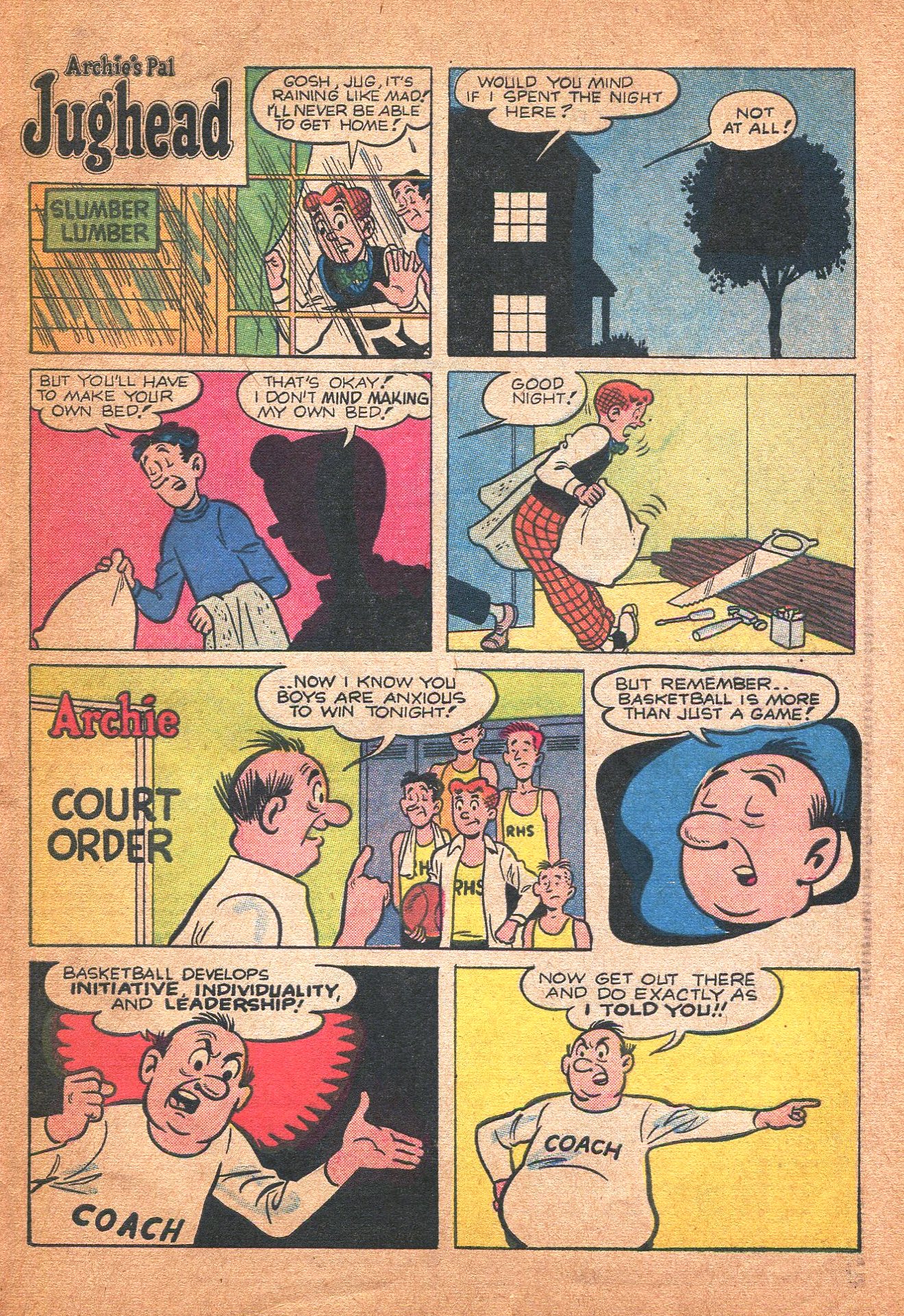 Read online Archie's Joke Book Magazine comic -  Issue #28 - 29