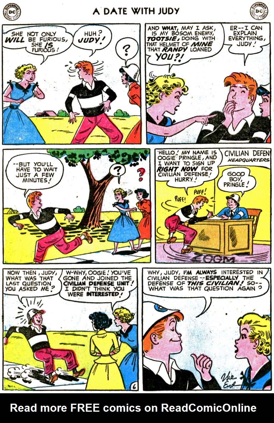 Read online A Date with Judy comic -  Issue #47 - 8
