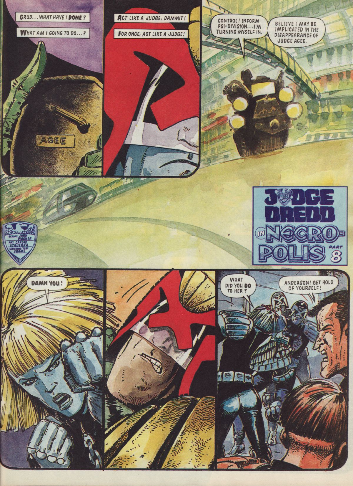 Read online Judge Dredd Megazine (vol. 3) comic -  Issue #23 - 37
