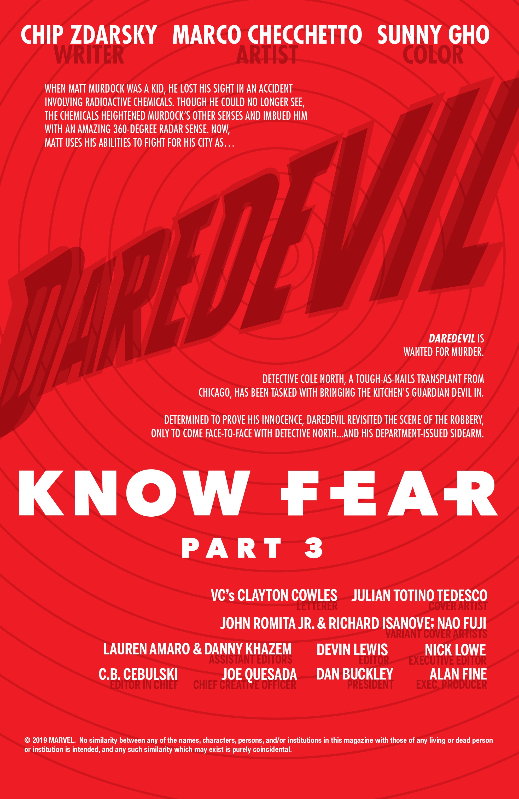 Read online Daredevil (2019) comic -  Issue #3 - 3