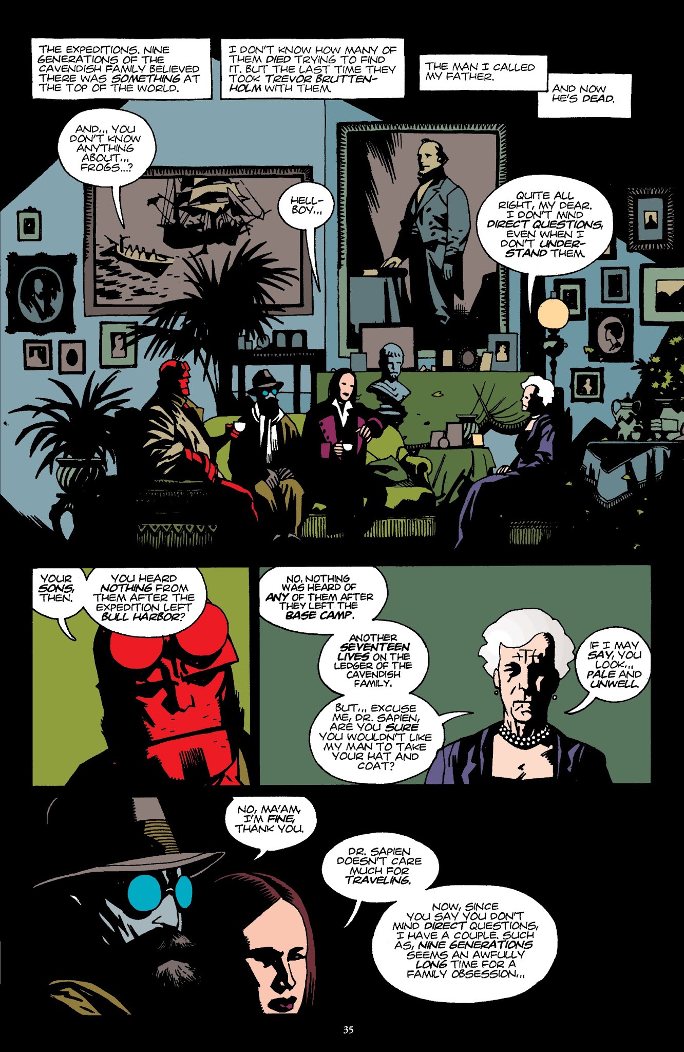 Read online Hellboy Omnibus comic -  Issue # TPB 1 (Part 1) - 36