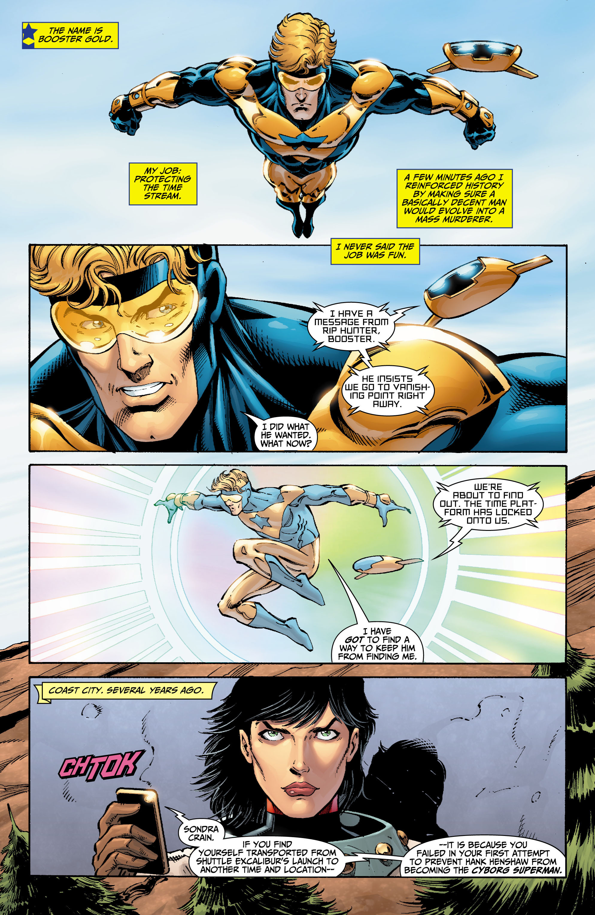 Read online Booster Gold (2007) comic -  Issue #29 - 2