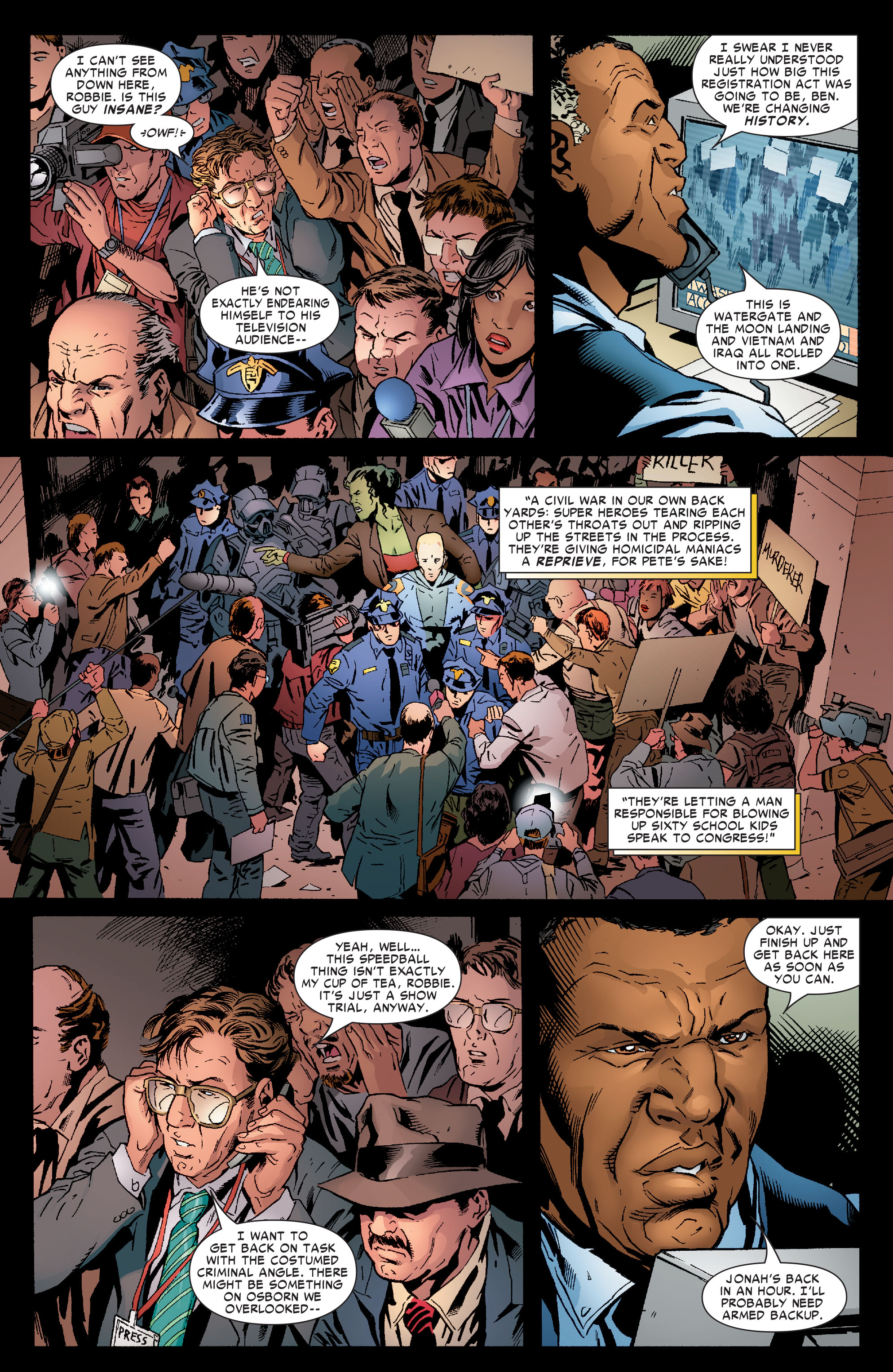 Read online Civil War: Front Line comic -  Issue #7 - 5