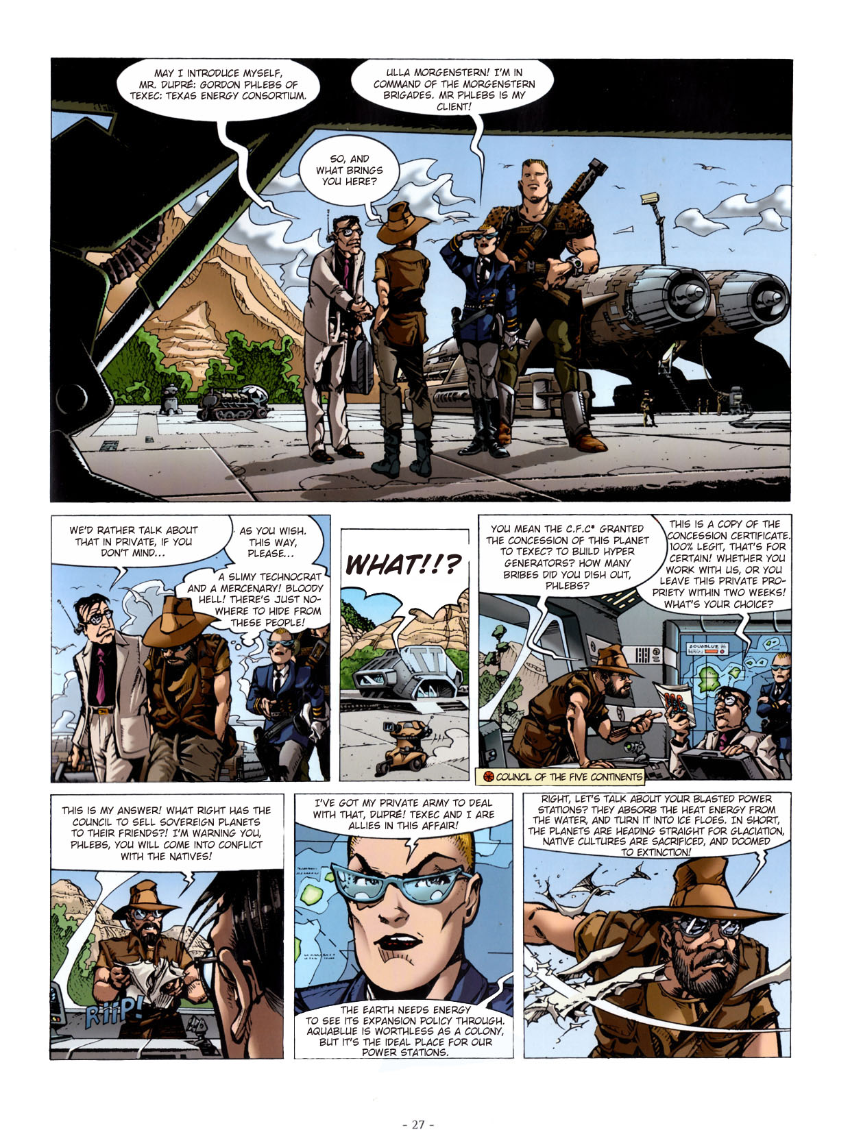 Read online Aquablue comic -  Issue #1 - 28