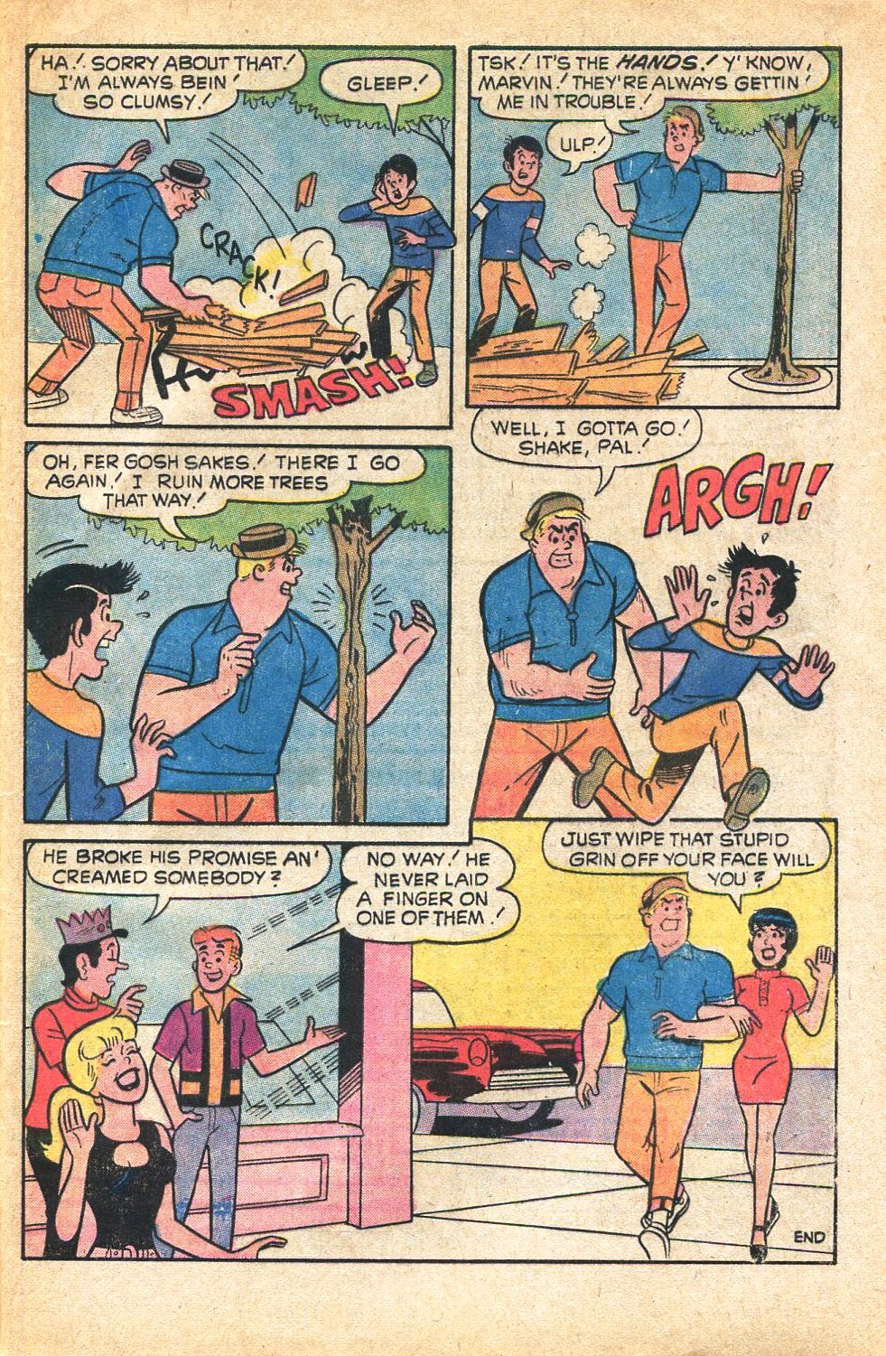 Read online Archie's TV Laugh-Out comic -  Issue #20 - 49