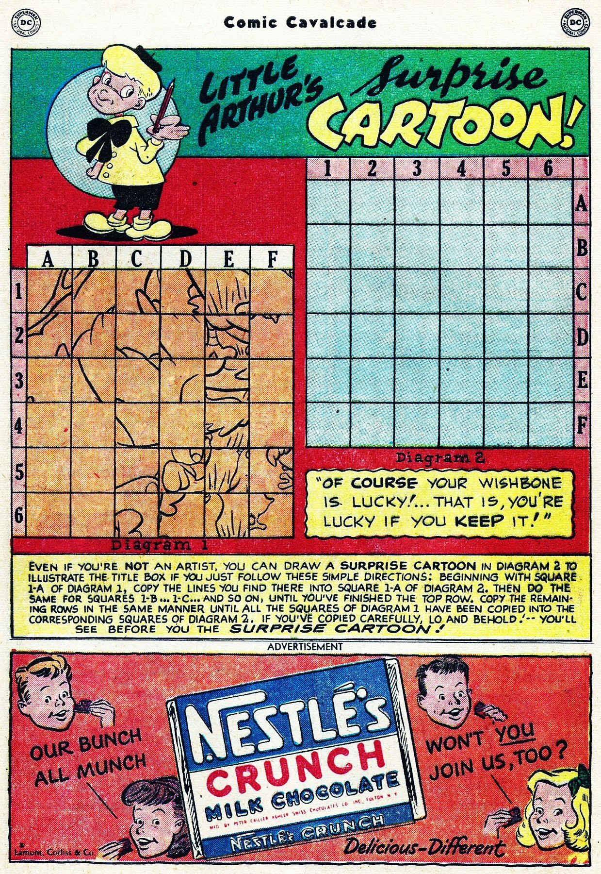 Read online Comic Cavalcade comic -  Issue #37 - 55