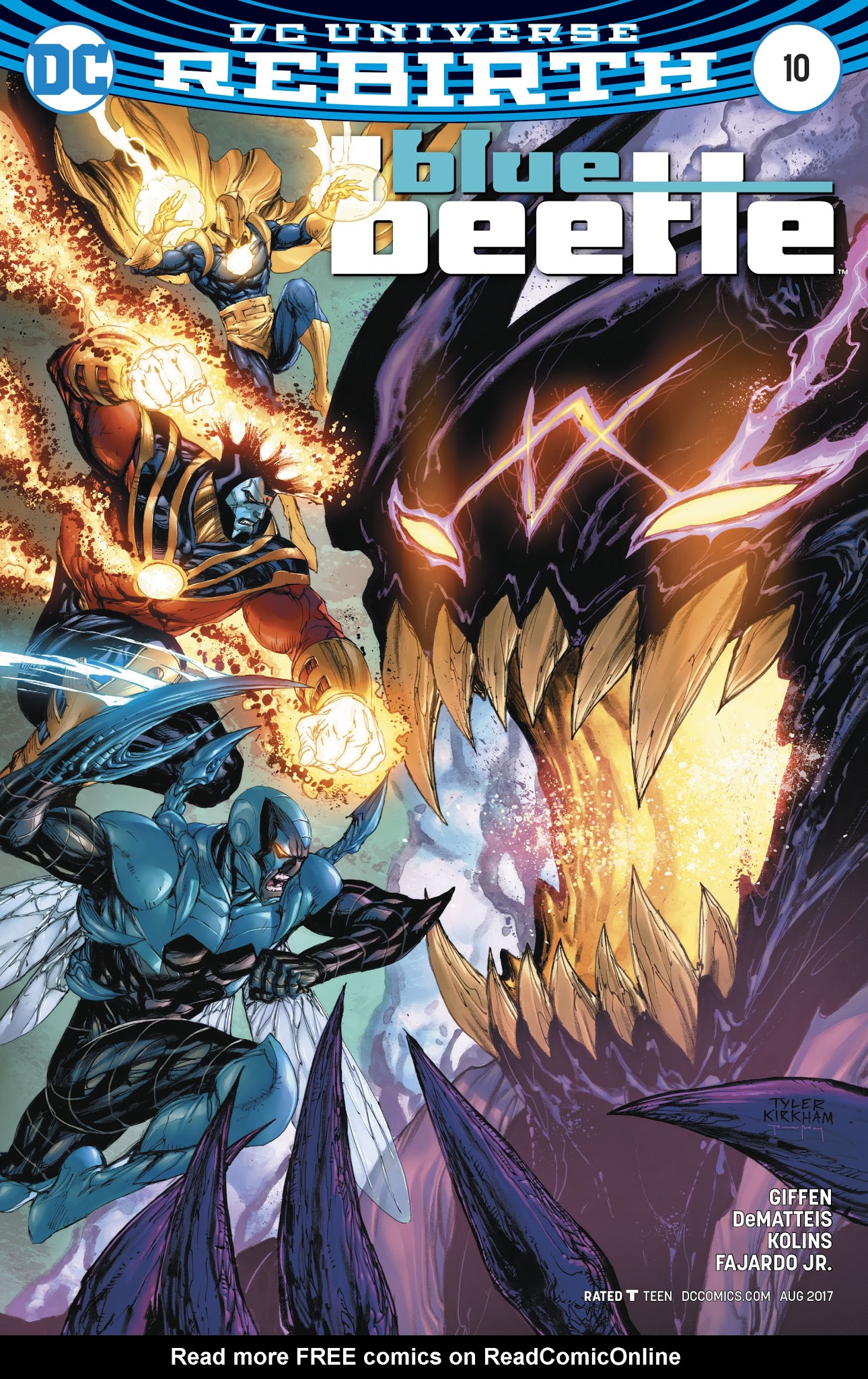Read online Blue Beetle (2016) comic -  Issue #10 - 3