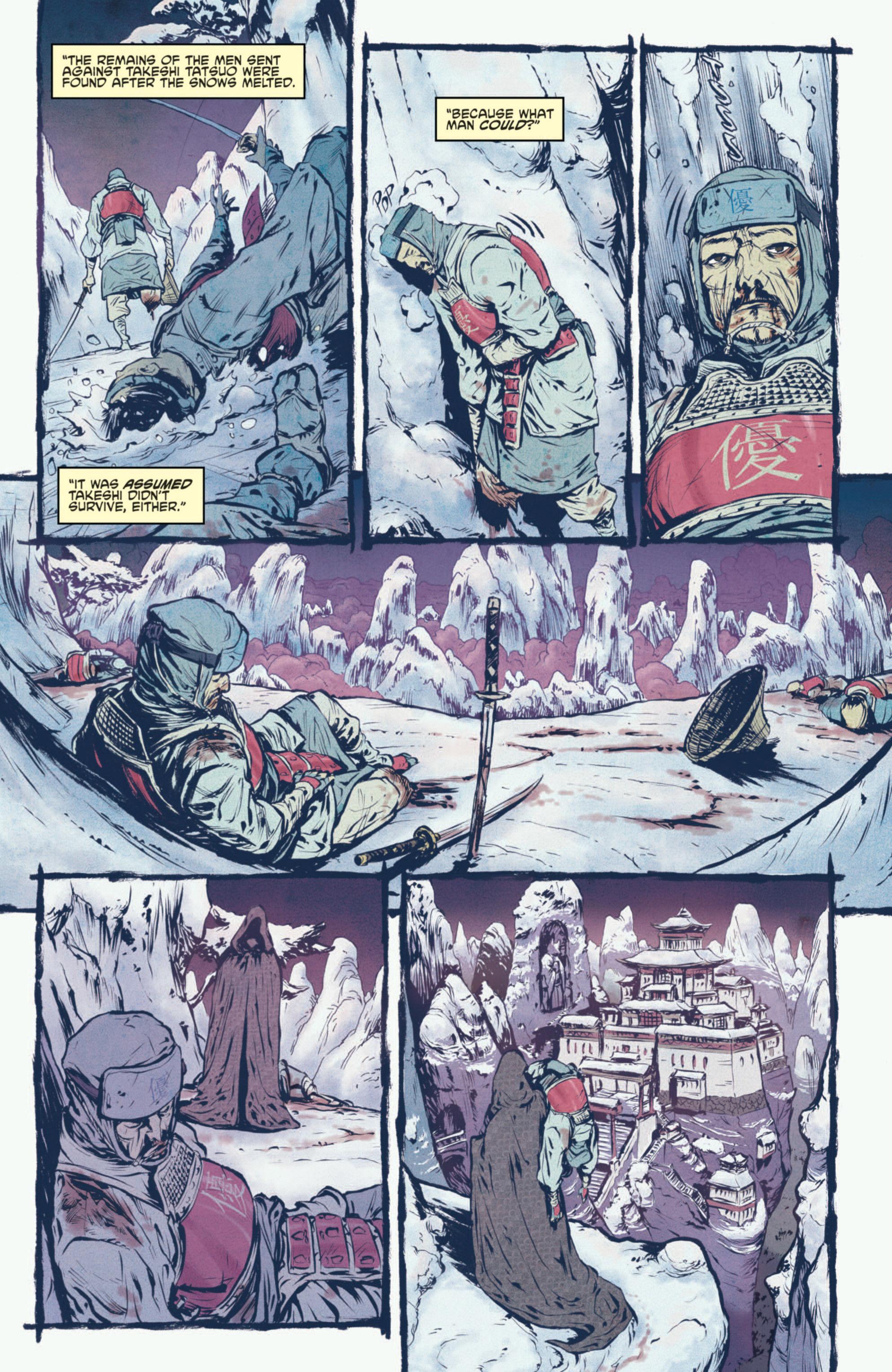 Read online Teenage Mutant Ninja Turtles: The Secret History of the Foot Clan comic -  Issue #1 - 6