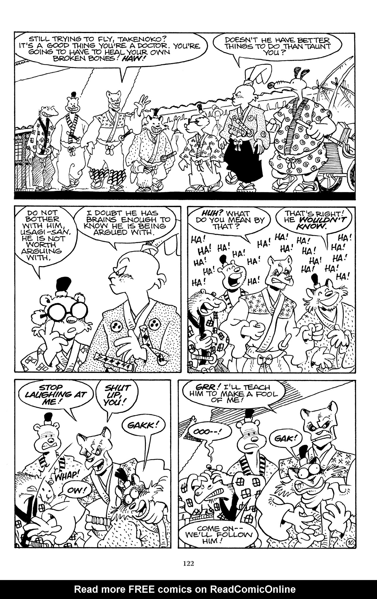 Read online The Usagi Yojimbo Saga comic -  Issue # TPB 5 - 119