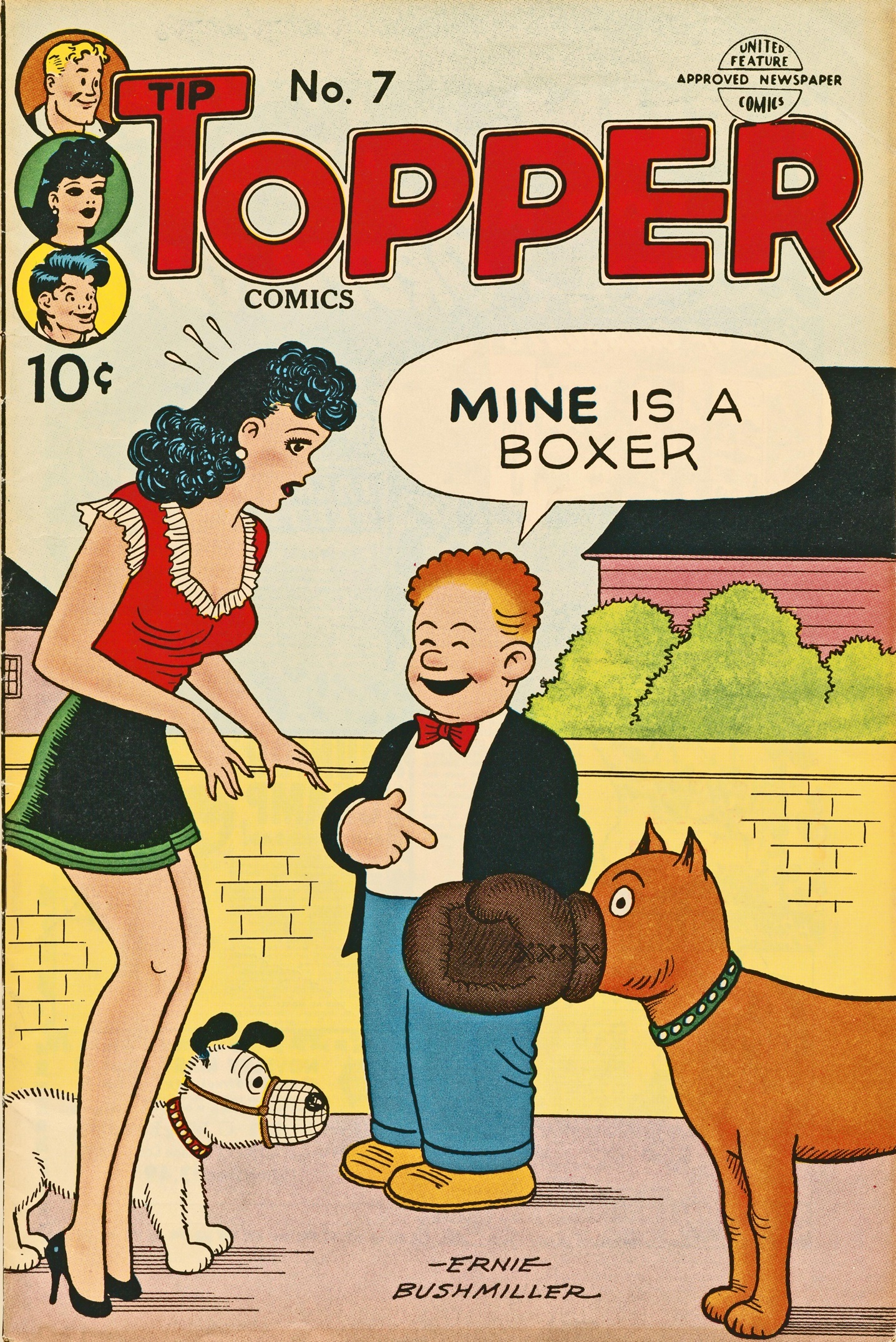 Read online Tip Topper Comics comic -  Issue #7 - 1