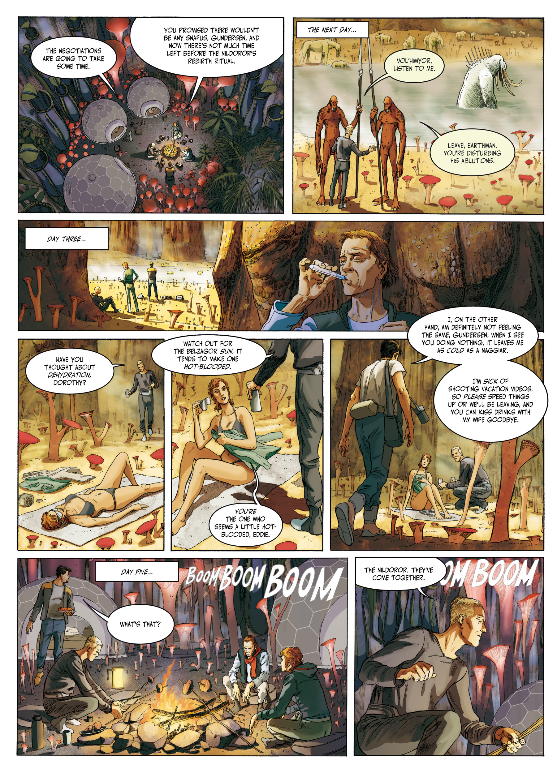 Read online Robert Silverberg's COLONIES comic -  Issue #1 - 38