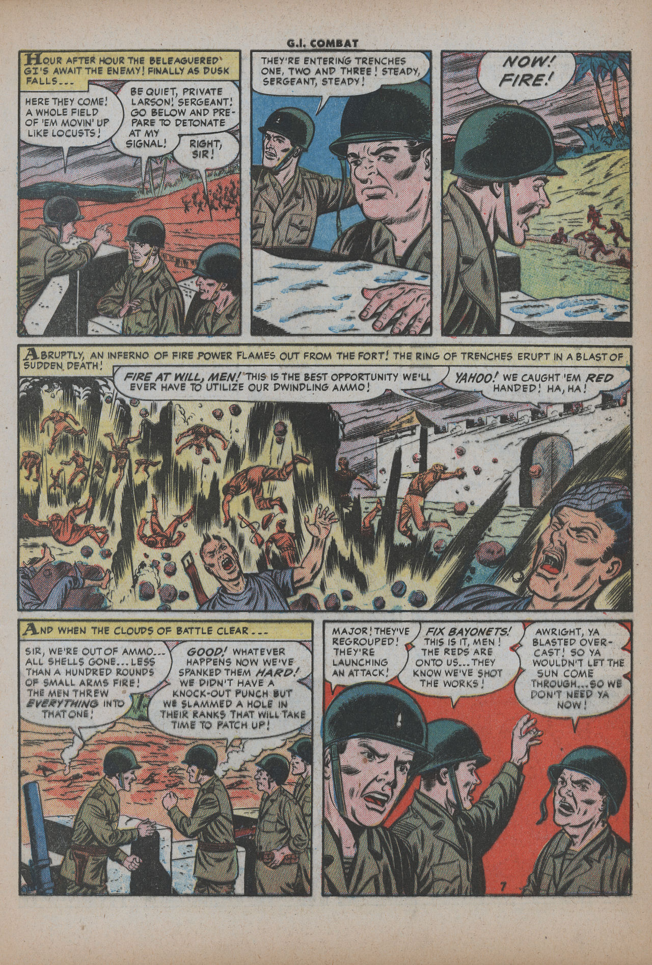 Read online G.I. Combat (1952) comic -  Issue #20 - 9