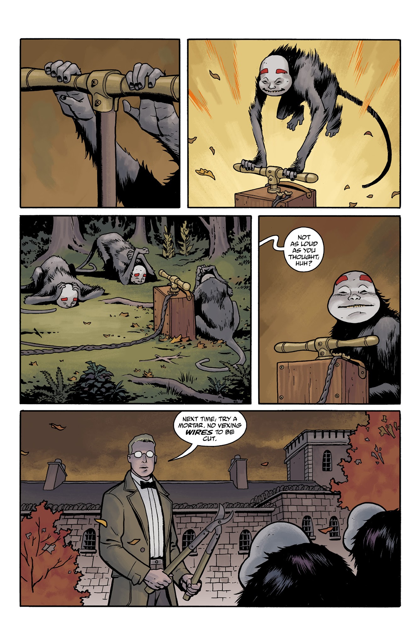 Read online Lobster Johnson: Mangekyō comic -  Issue # Full - 5