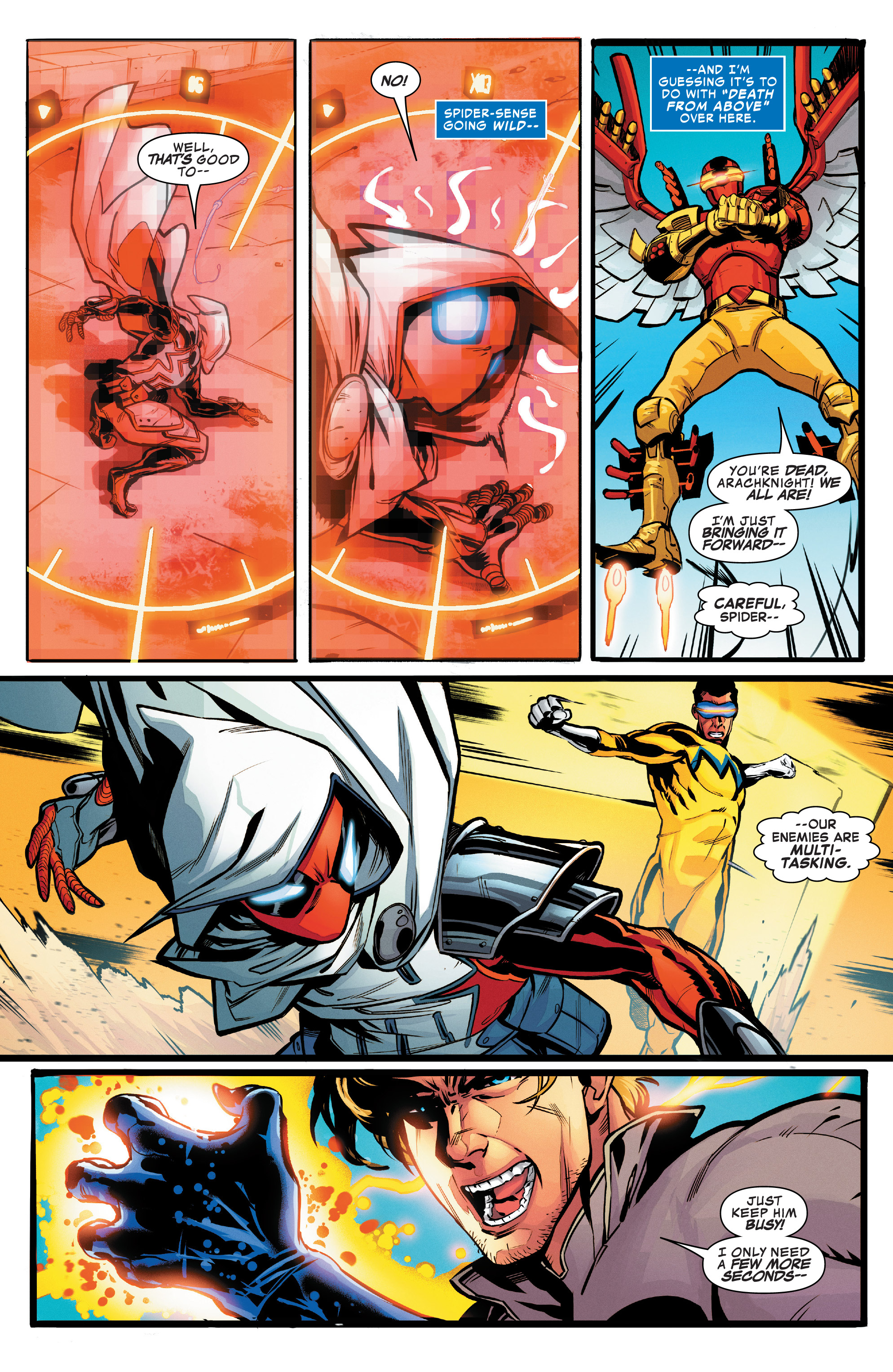 Read online Secret Warps: Arachknight Annual comic -  Issue # Full - 15