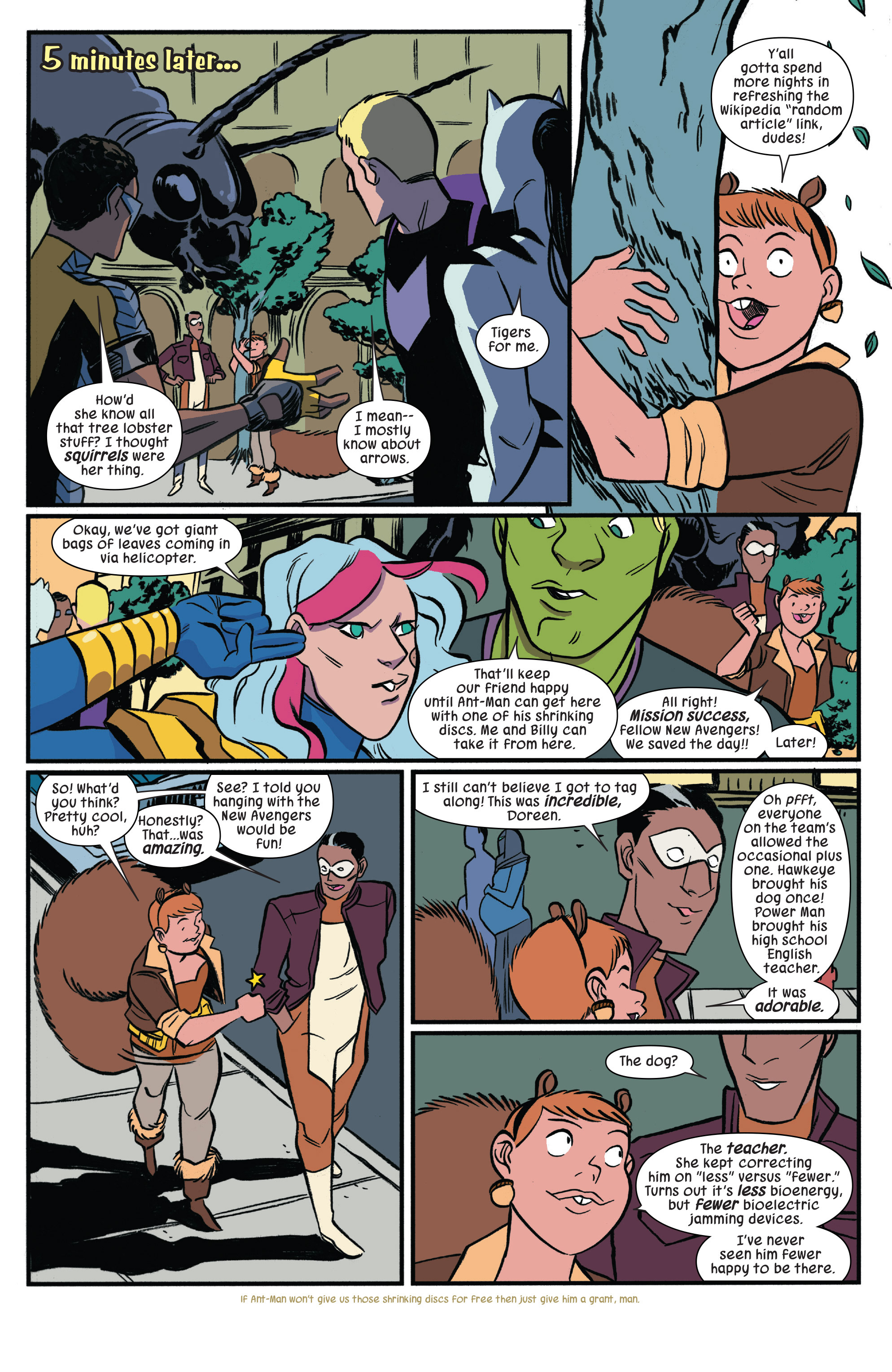 Read online The Unbeatable Squirrel Girl II comic -  Issue #8 - 7