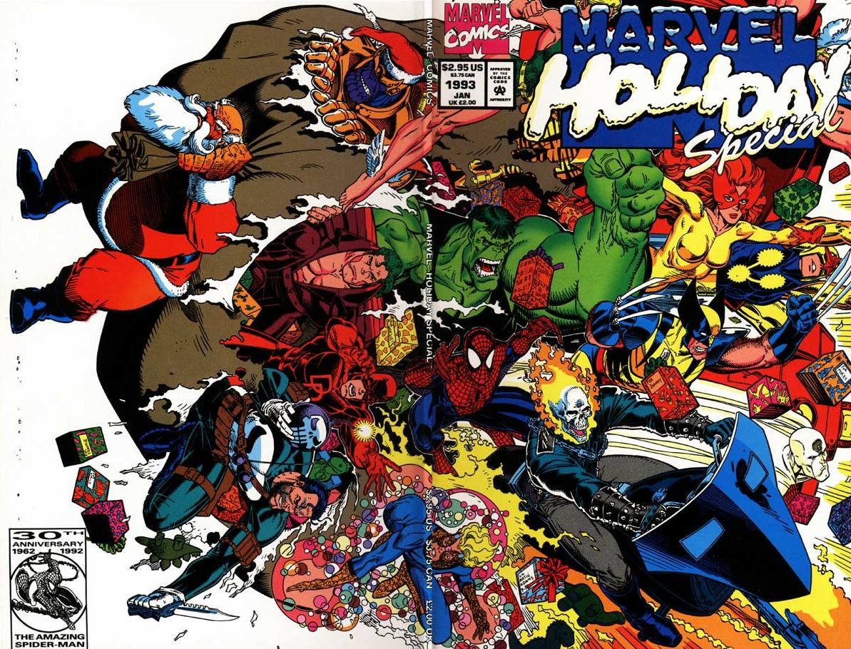 Read online Marvel Holiday Special (1991) comic -  Issue #1992 - 1