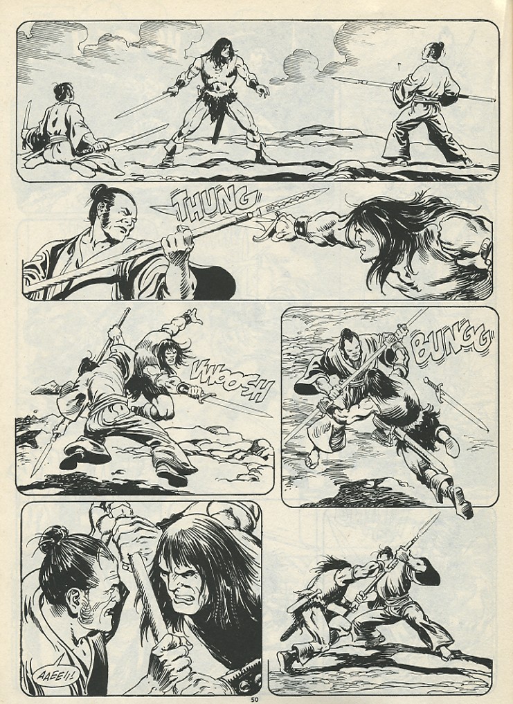 Read online The Savage Sword Of Conan comic -  Issue #184 - 52