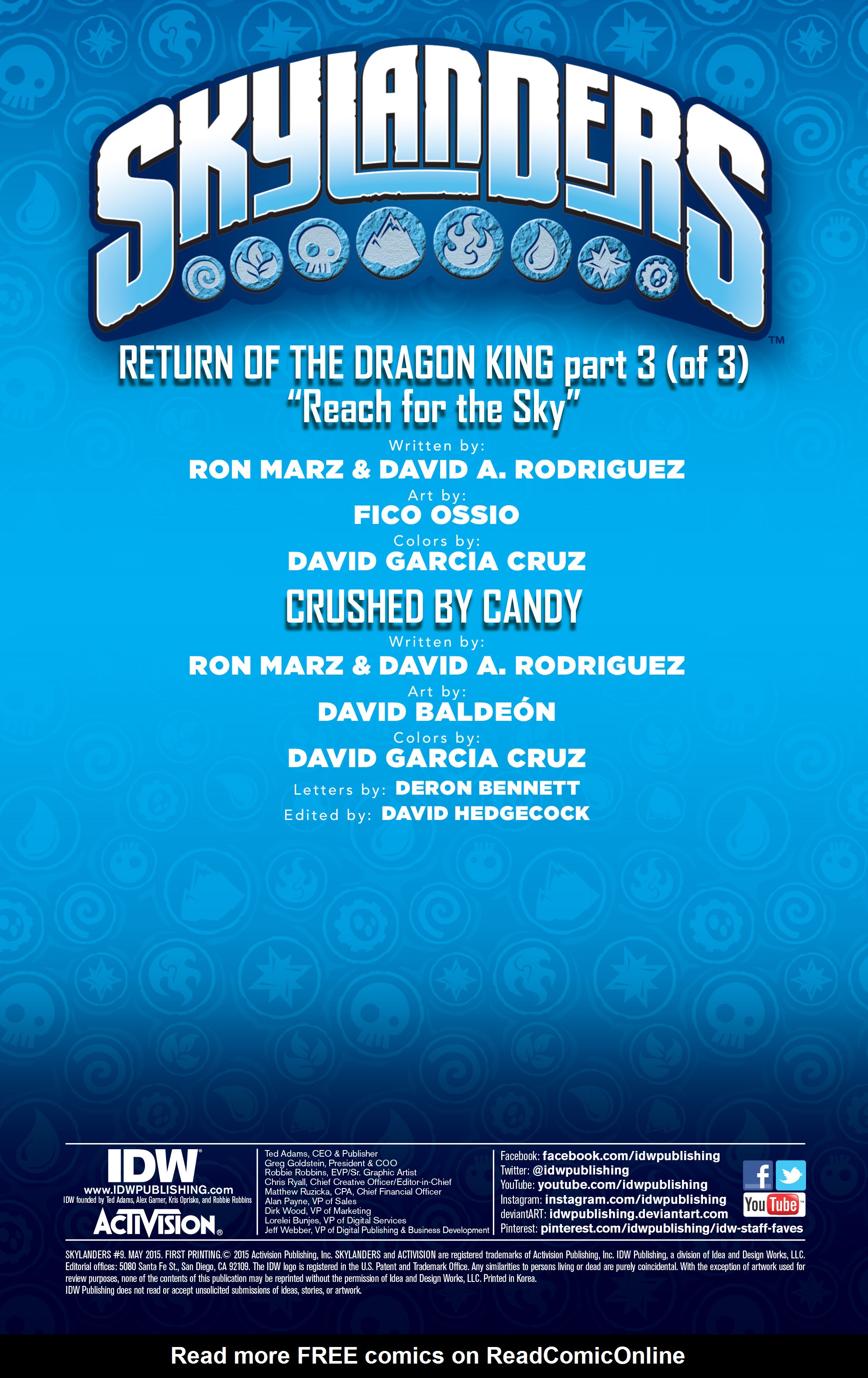 Read online Skylanders comic -  Issue #9 - 2