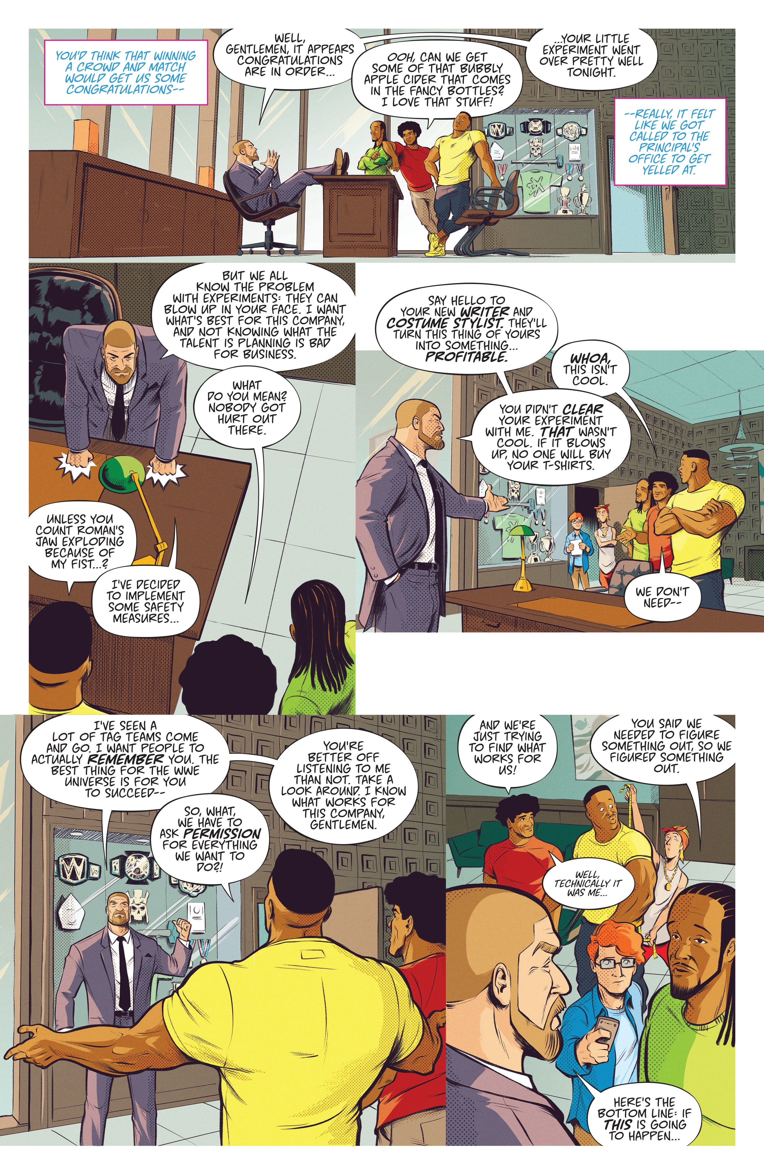Read online WWE The New Day: Power of Positivity comic -  Issue #2 - 3