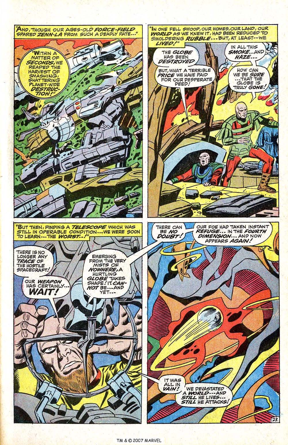 Read online Silver Surfer (1968) comic -  Issue #1 - 27