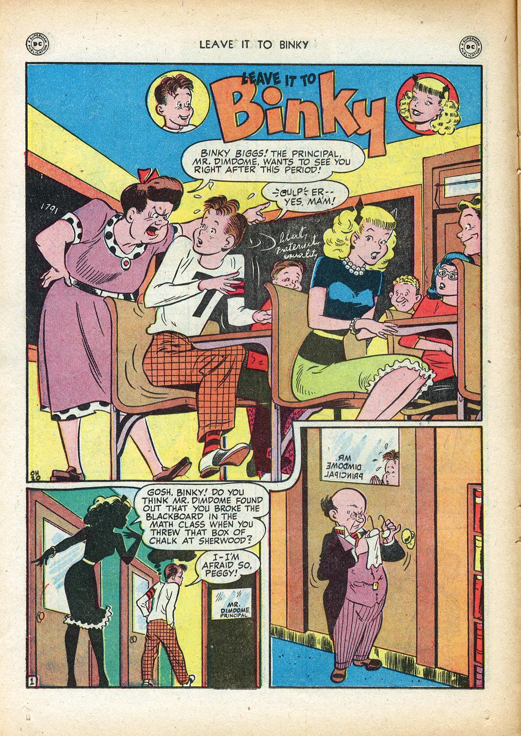 Read online Leave it to Binky comic -  Issue #3 - 21