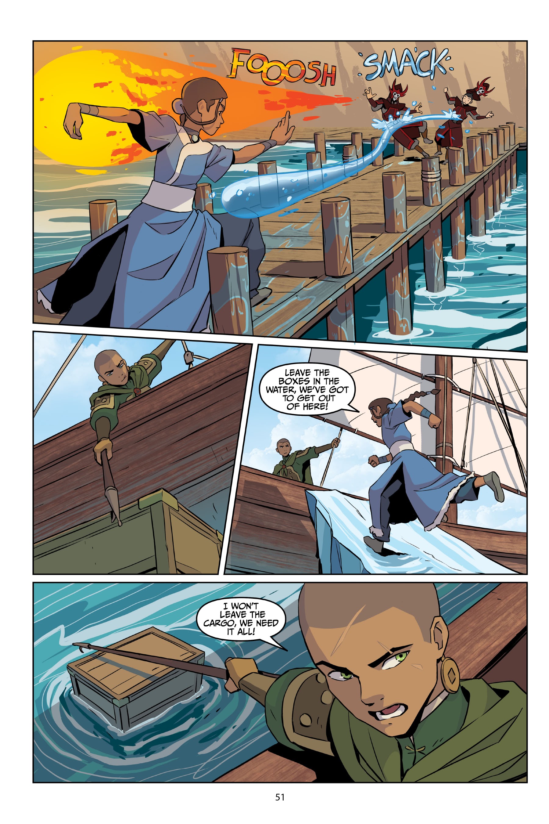 Read online Avatar: The Last Airbender—Katara and the Pirate's Silver comic -  Issue # TPB - 52