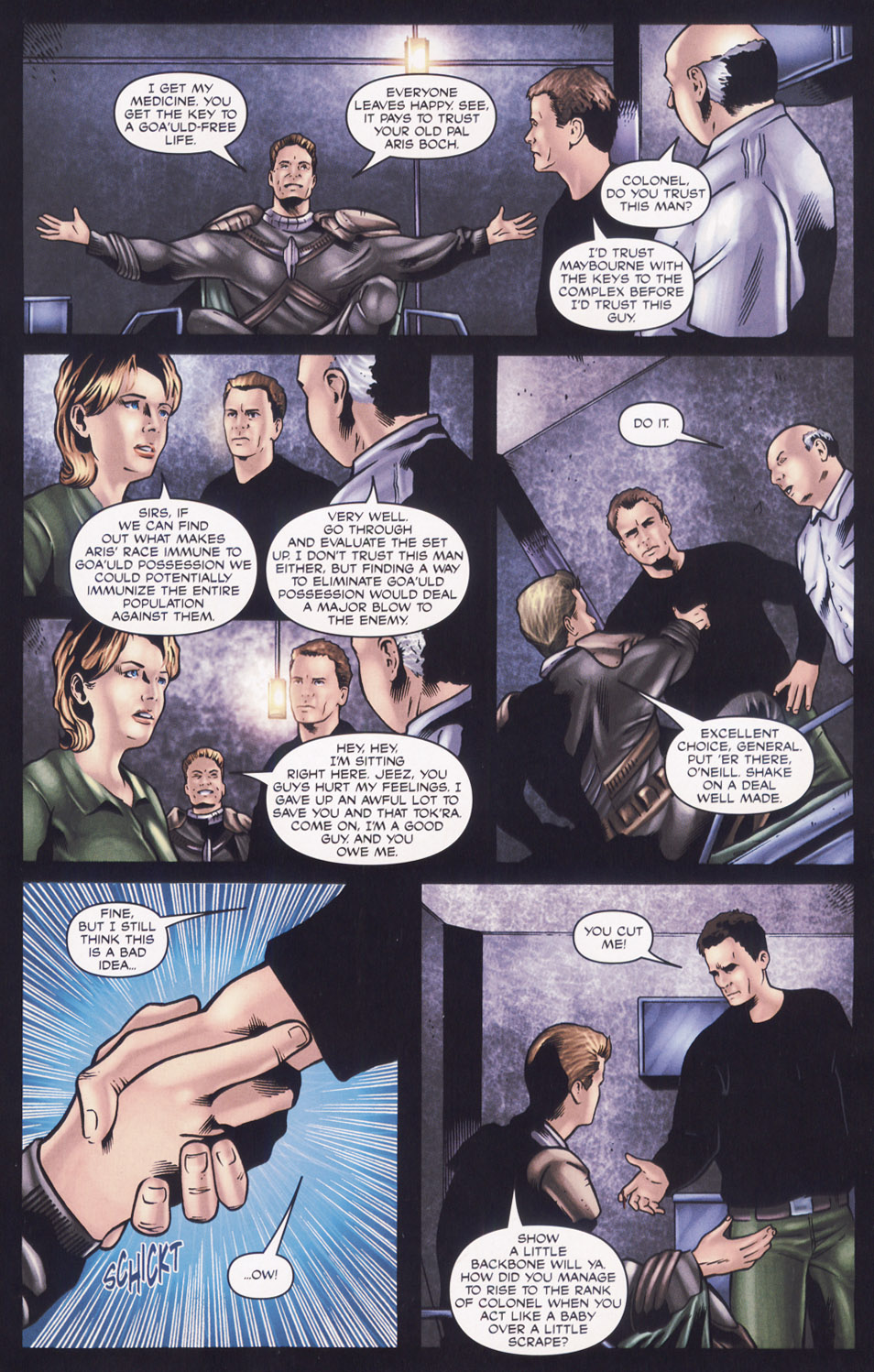 Read online Stargate SG-1: Aris Boch comic -  Issue # Full - 9