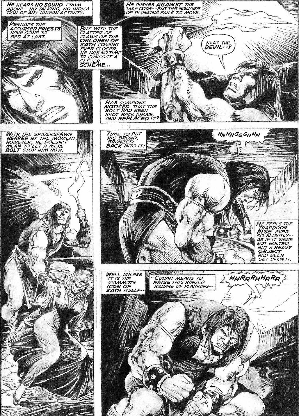 The Savage Sword Of Conan issue 210 - Page 31