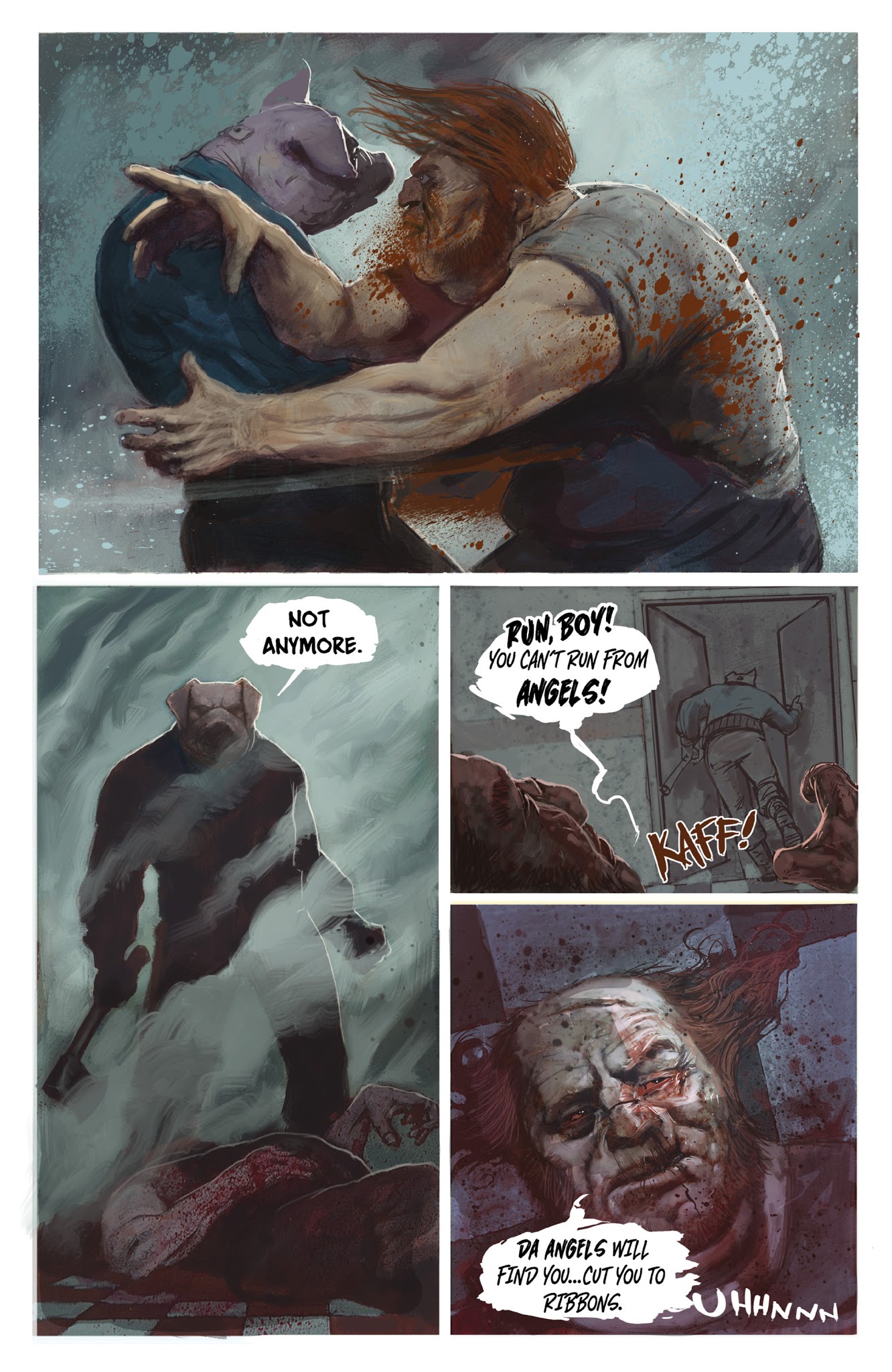 Read online Oink: Heaven's Butcher comic -  Issue # TPB - 36