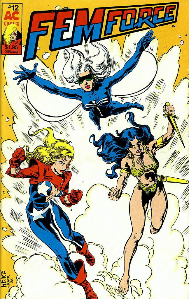 Read online Femforce comic -  Issue #12 - 1