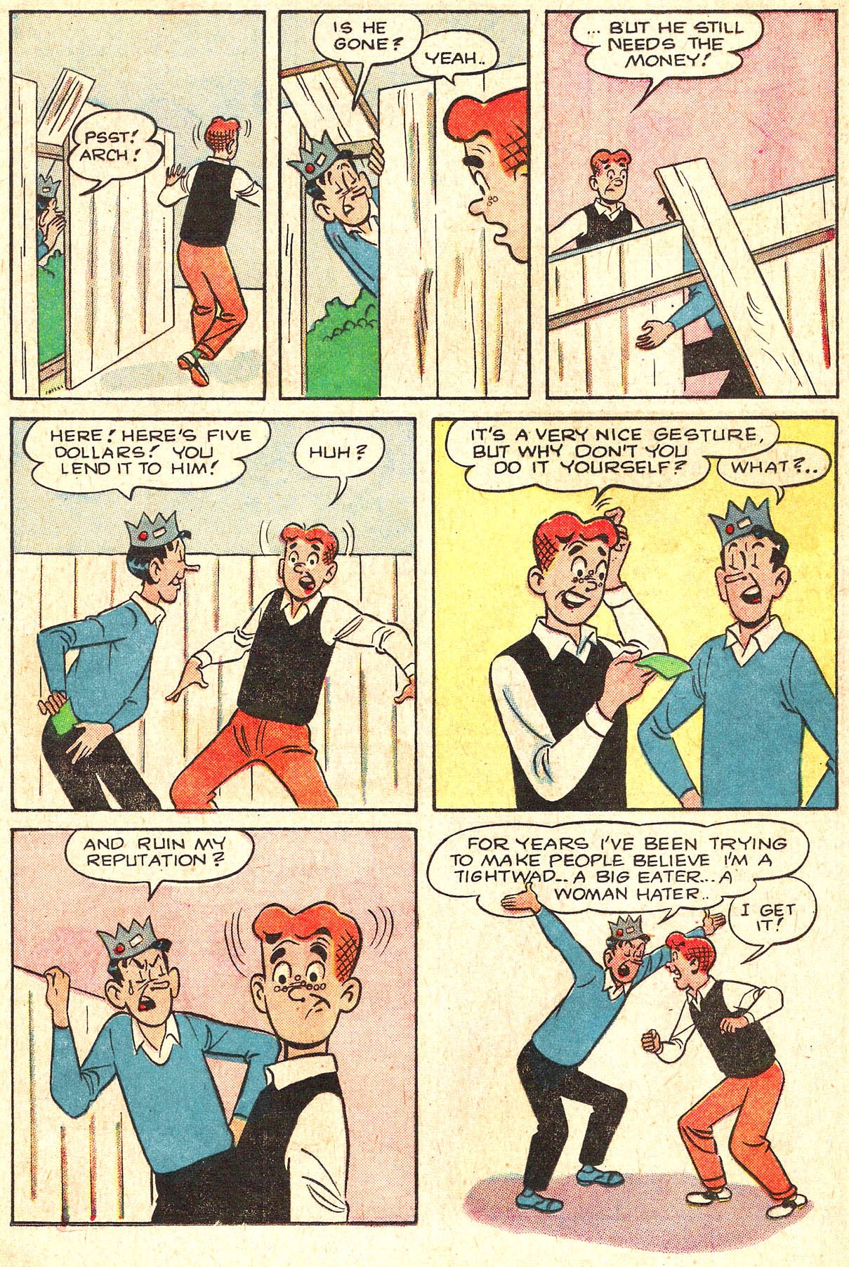 Read online Archie's Pal Jughead comic -  Issue #95 - 5