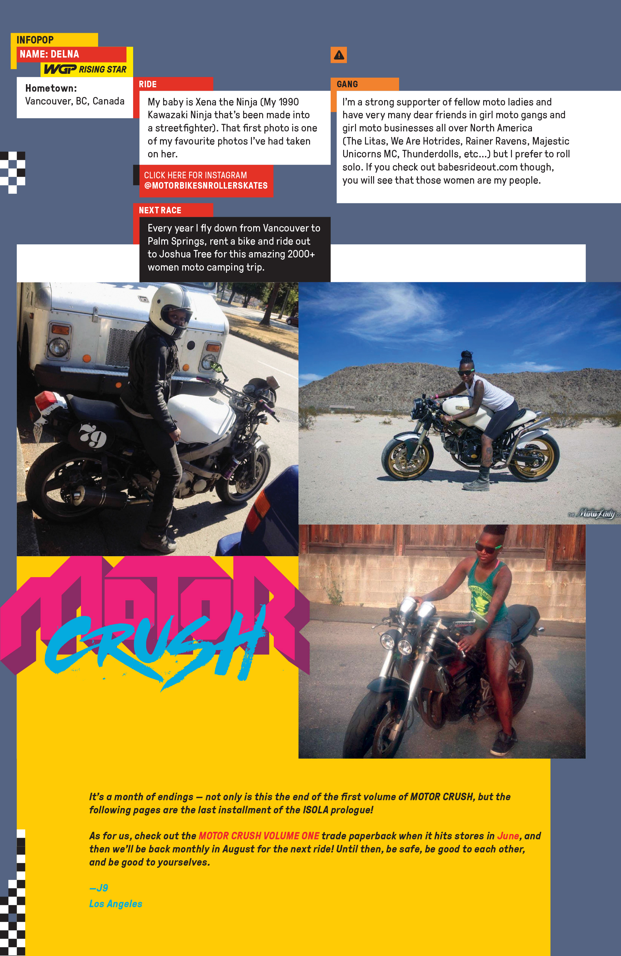 Read online Motor Crush comic -  Issue #5 - 28