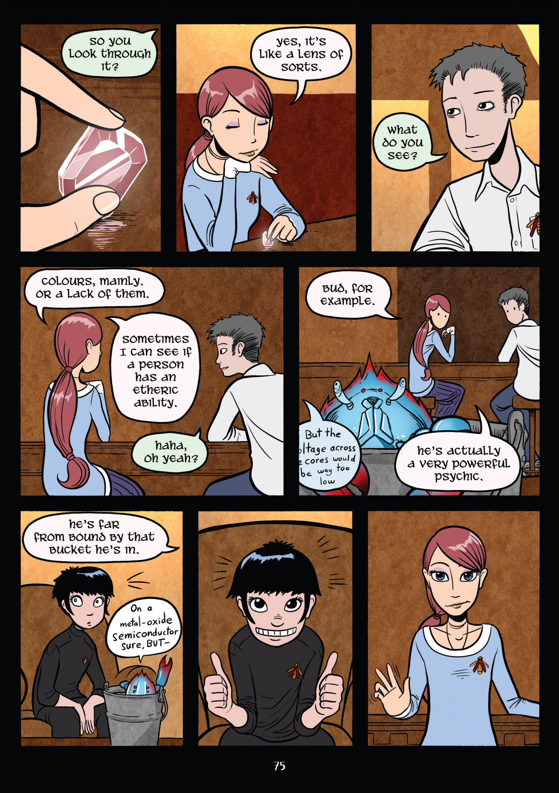 Read online Gunnerkrigg Court comic -  Issue # TPB 4 (Part 1) - 75