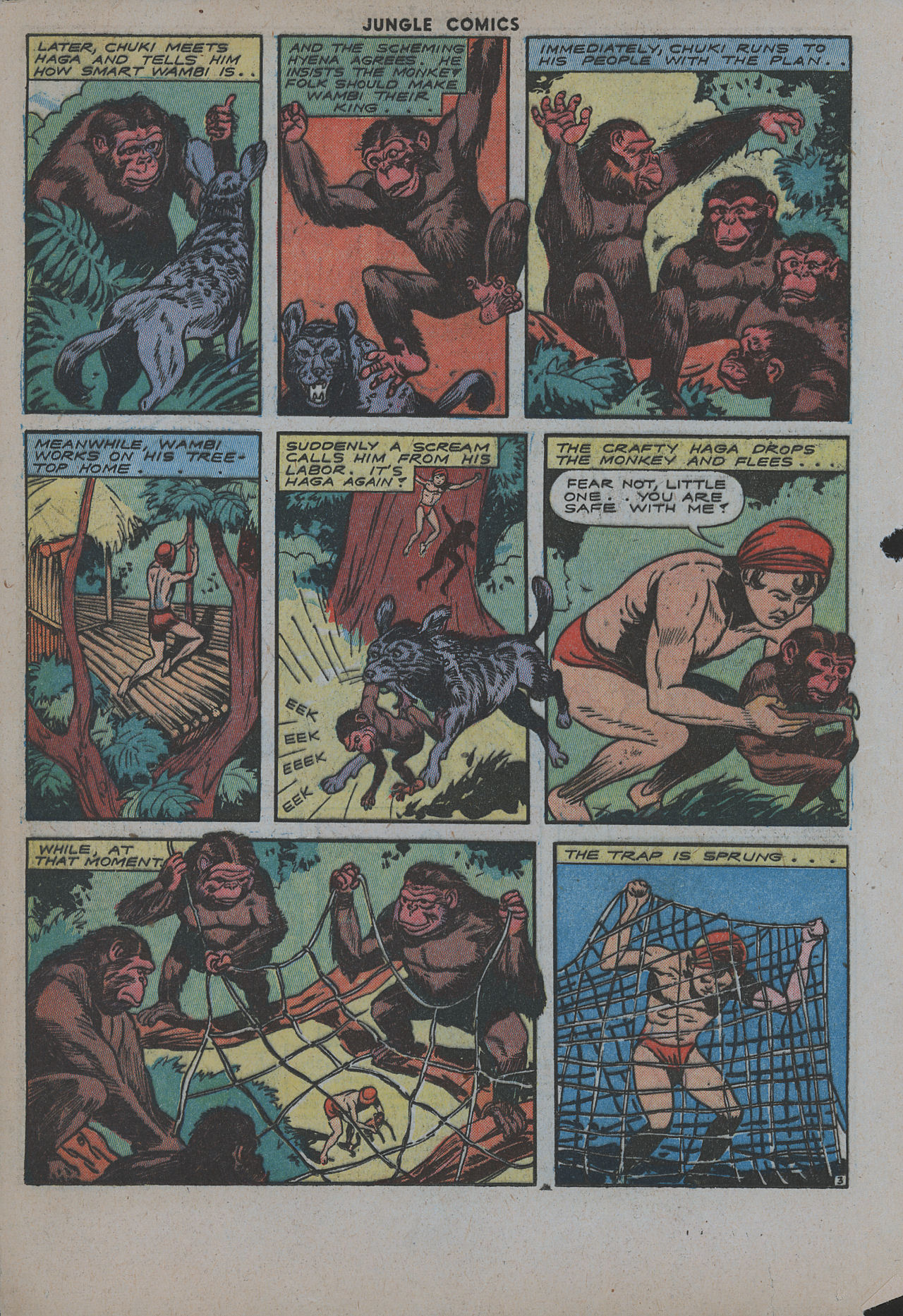 Read online Jungle Comics comic -  Issue #48 - 28