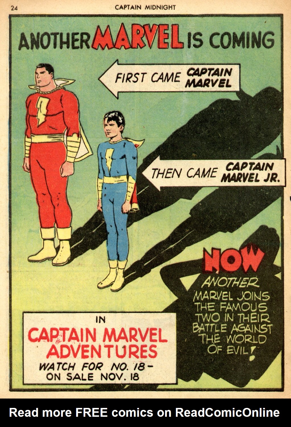 Read online Captain Midnight (1942) comic -  Issue #3 - 24