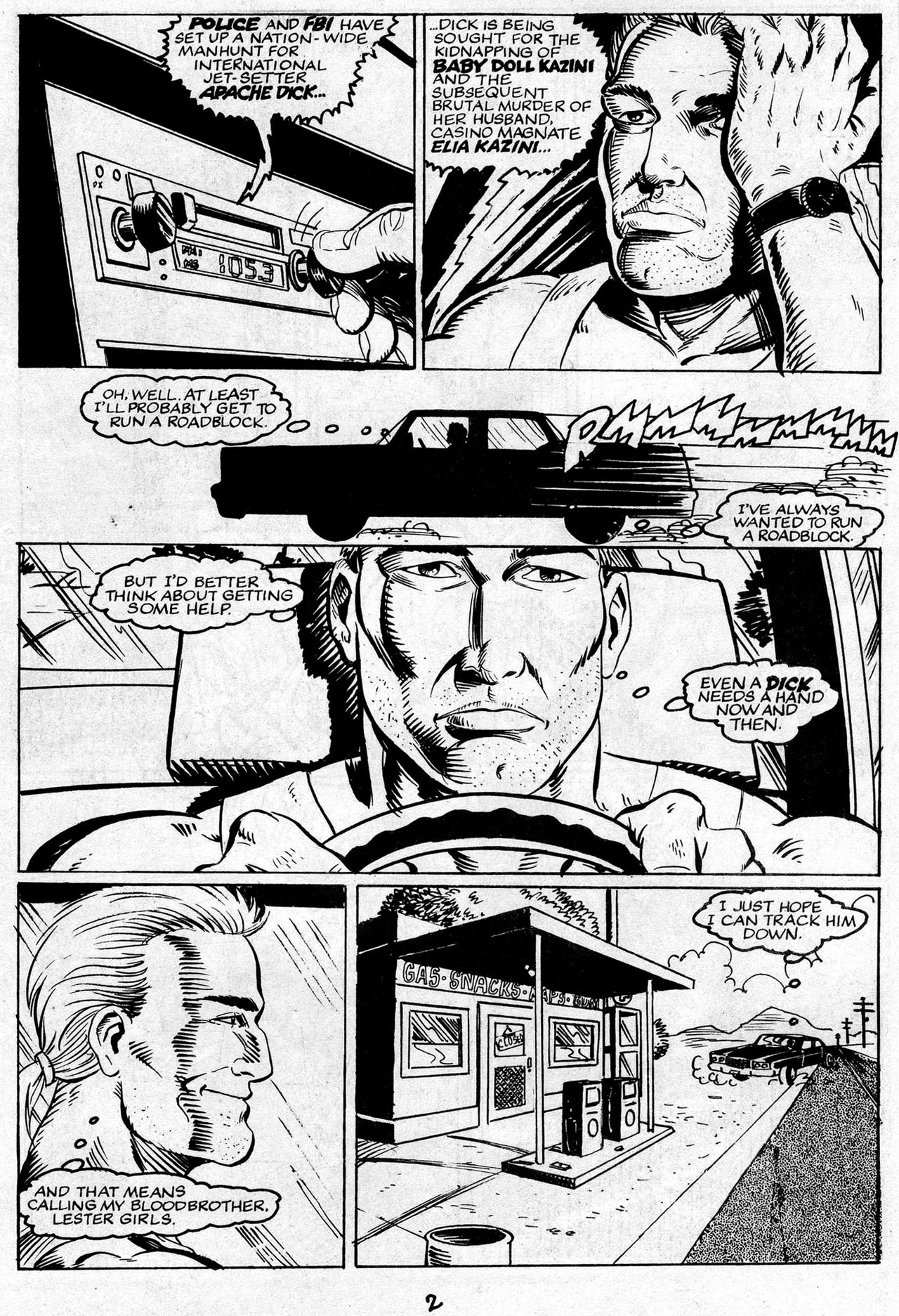 Read online Apache Dick comic -  Issue #2 - 4