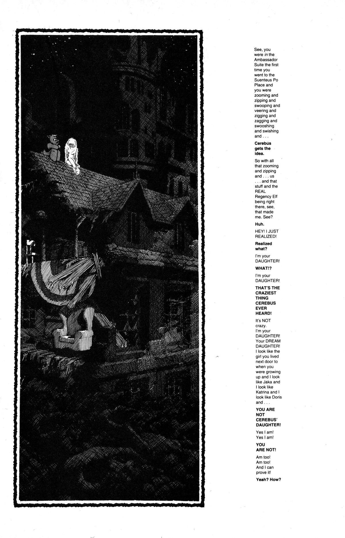 Read online Cerebus comic -  Issue #167 - 17
