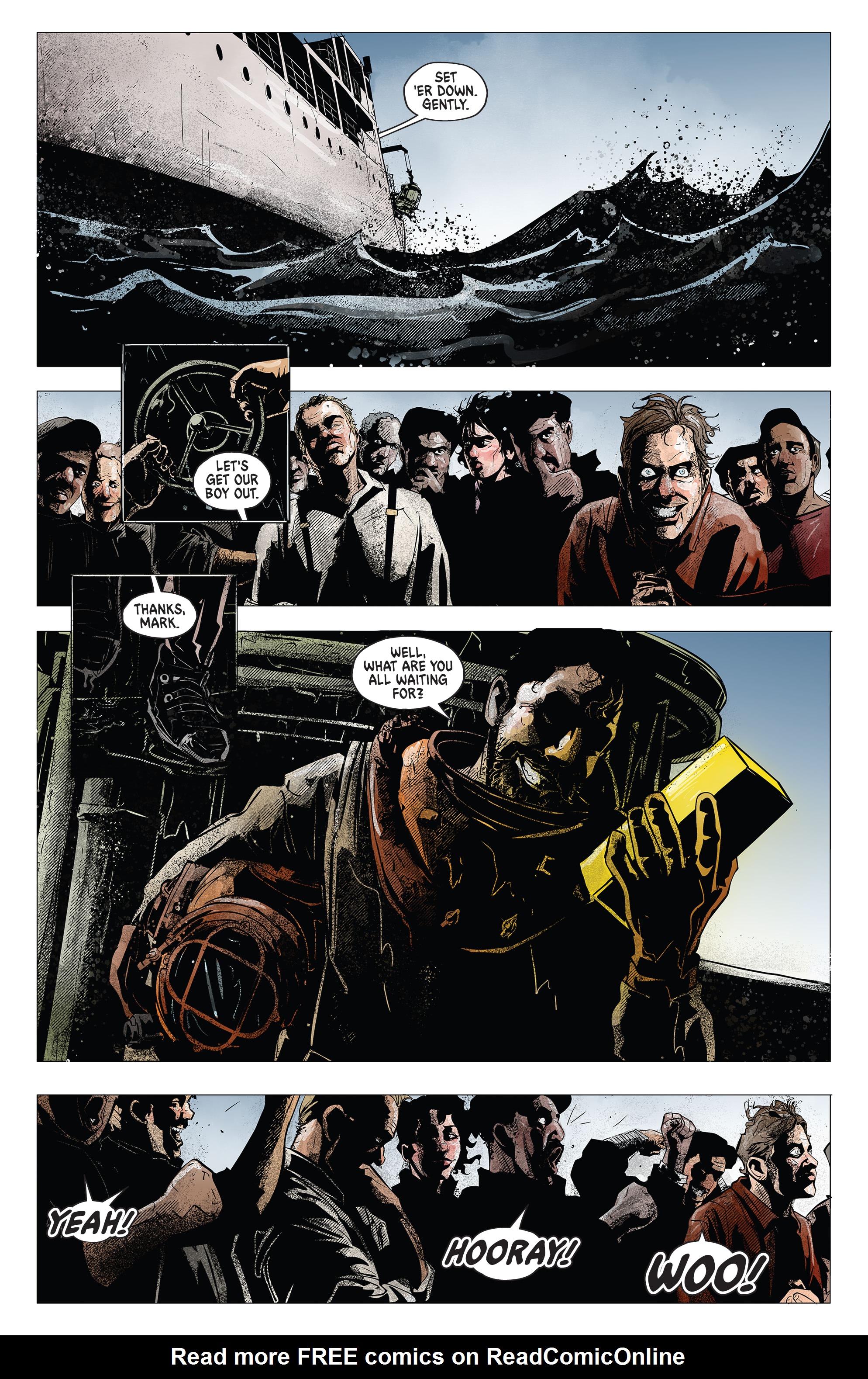 Read online Sea of Sorrows comic -  Issue #1 - 17